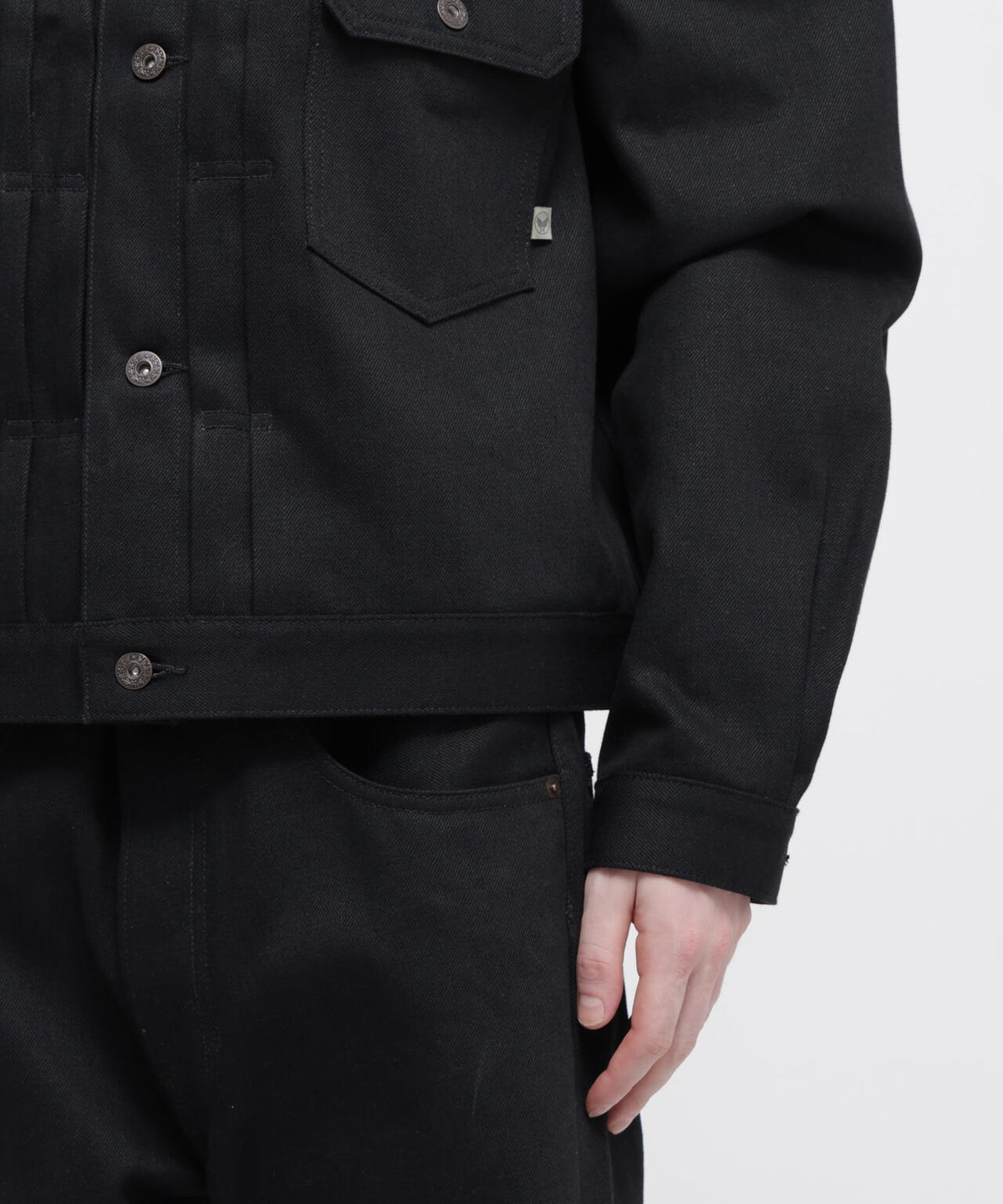 HERITAGE DENIM JACKET Type-2 ”BLACK”