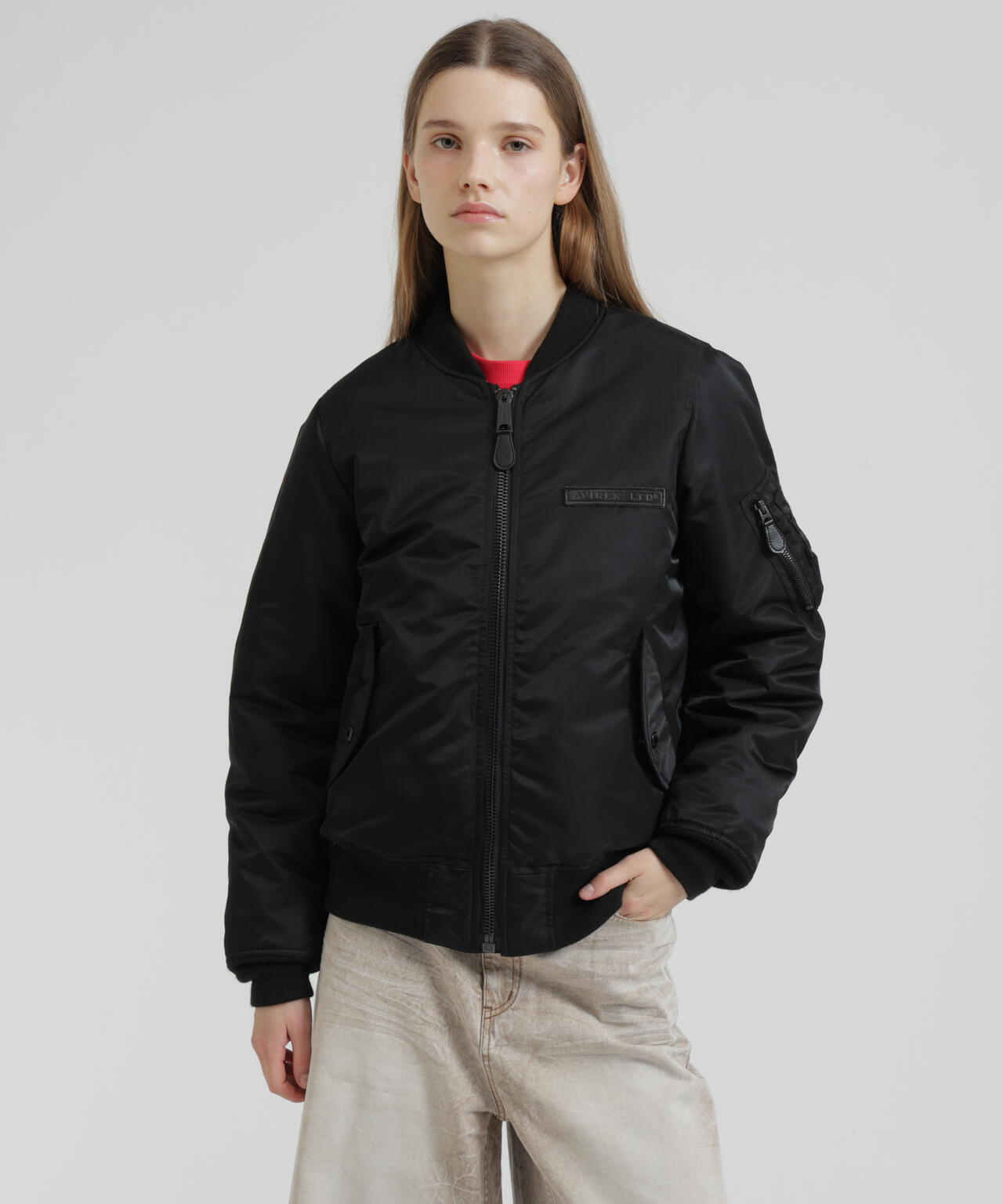 WOMAN/直営店限定》MA-1 BIG LOGO FLAG | AVIREX（アヴィレックス