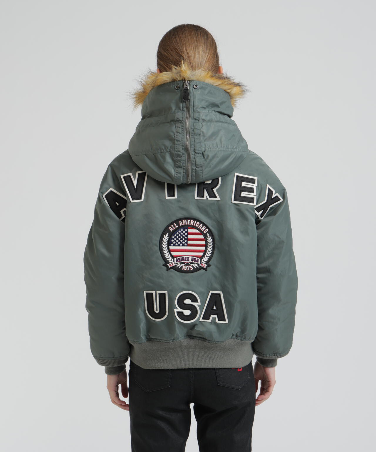 WOMAN/直営店限定》N-2B BIG LOGO FLAG | AVIREX（アヴィレックス