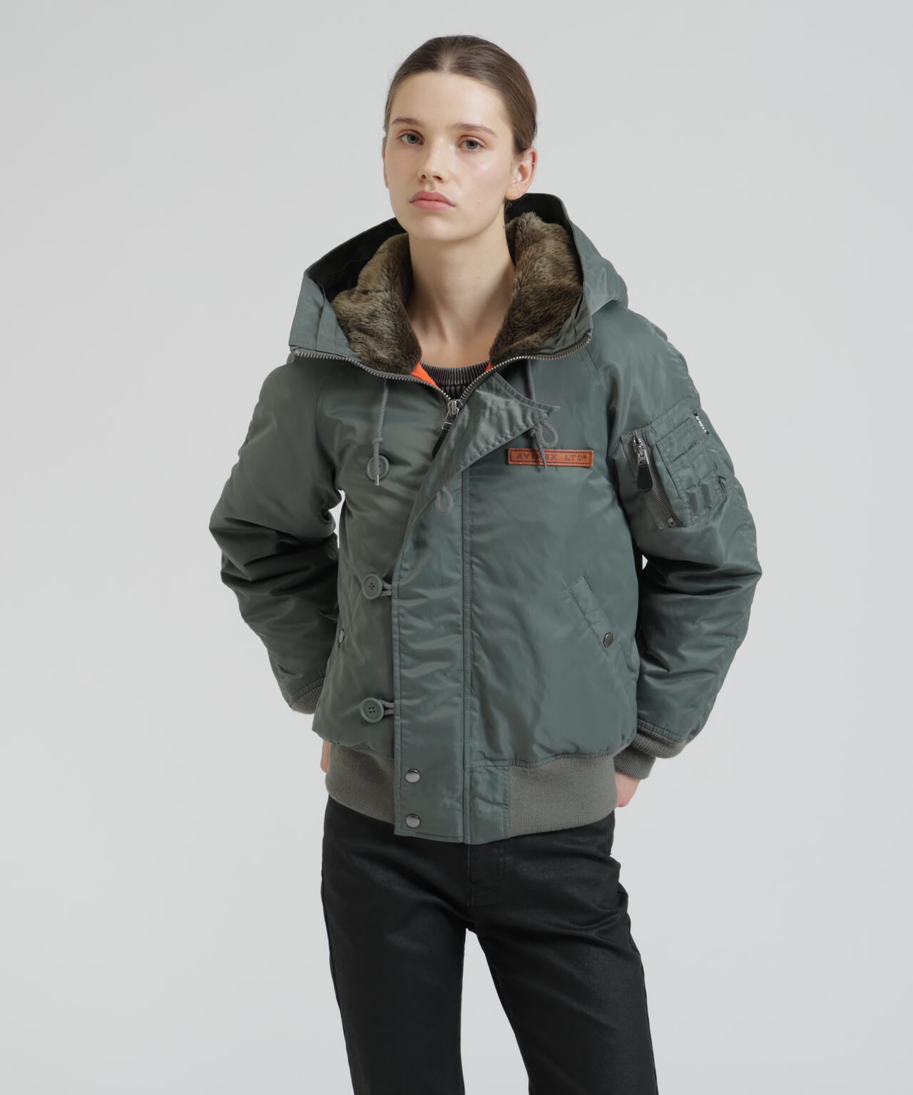 WOMAN/直営店限定》N-2B BIG LOGO FLAG | AVIREX（アヴィレックス