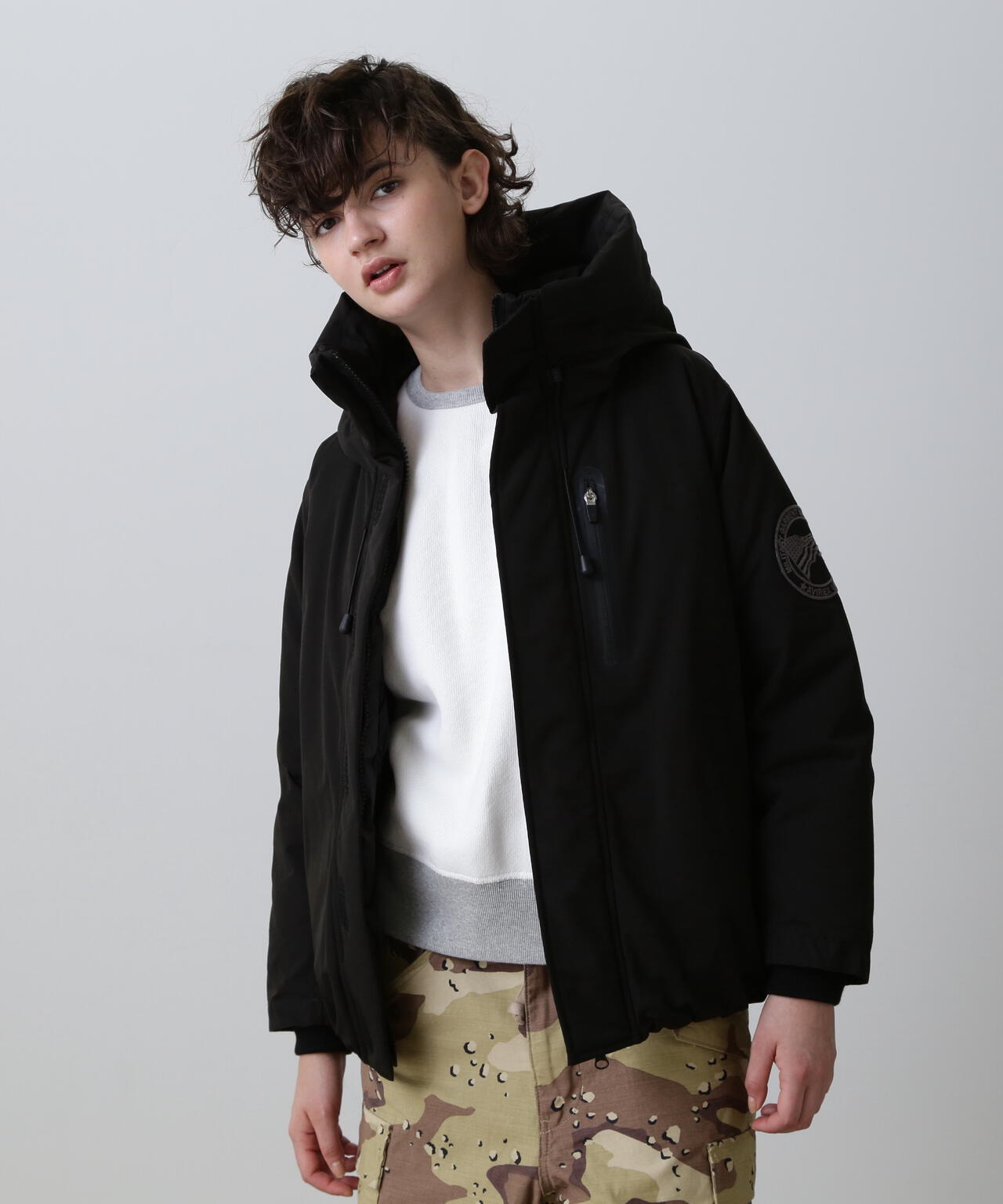 《WEB&DEPOT限定》MILITARY FUNCTION DOWN JACKET