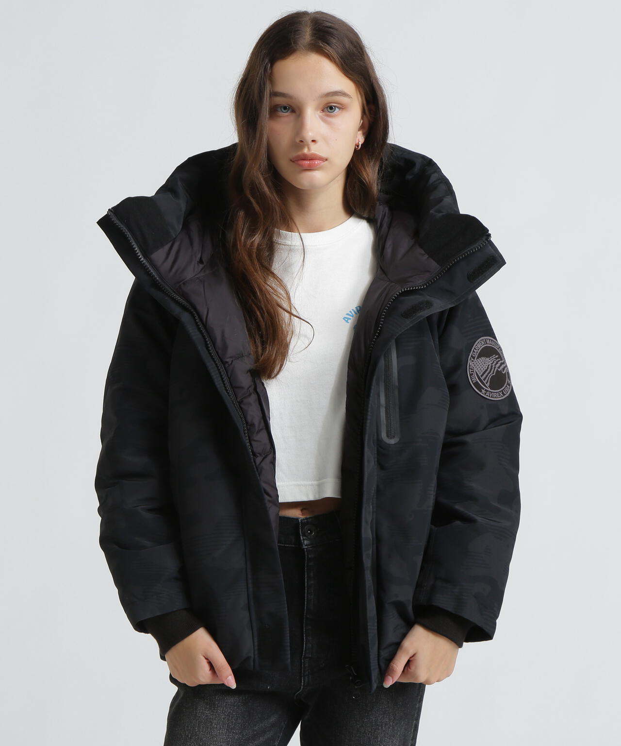 《WEB&DEPOT限定》MILITARY FUNCTION DOWN JACKET