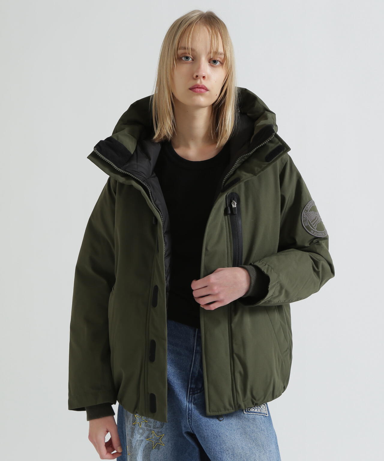 《WEB&DEPOT限定》MILITARY FUNCTION DOWN JACKET