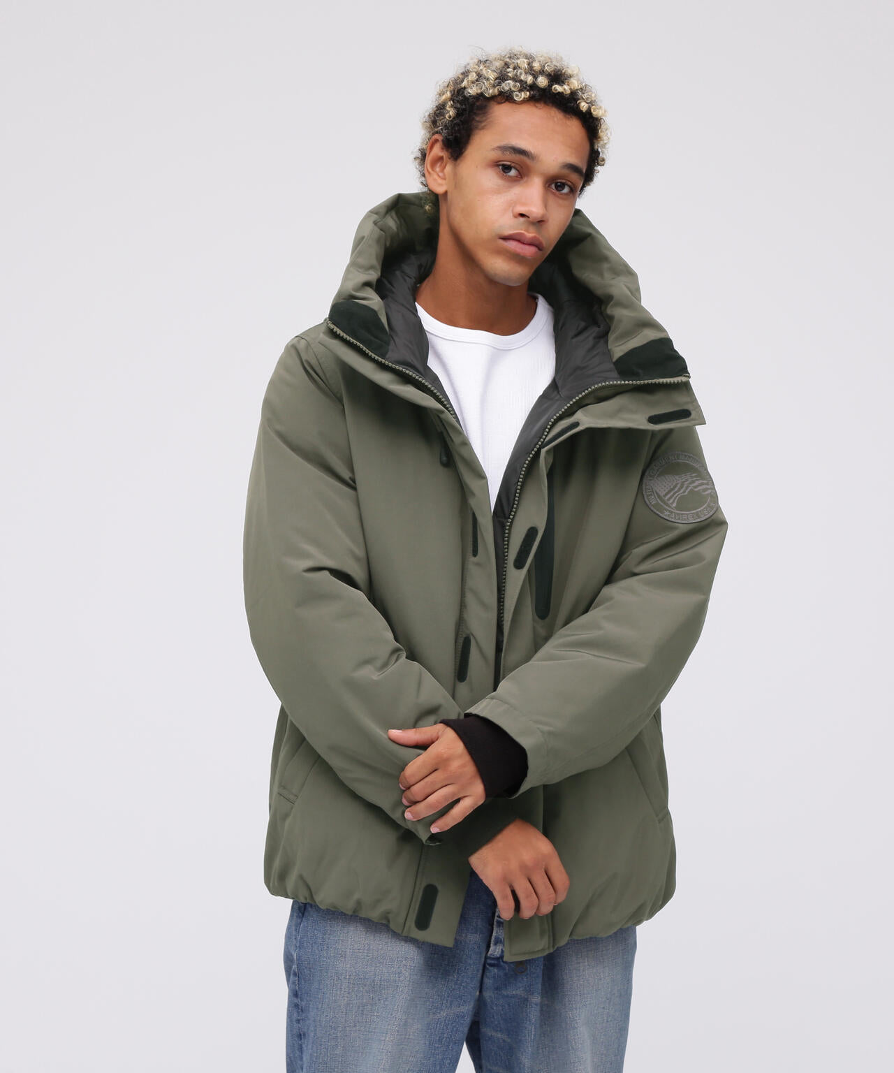 《WEB&DEPOT限定》MILITARY FUNCTION DOWN JACKET