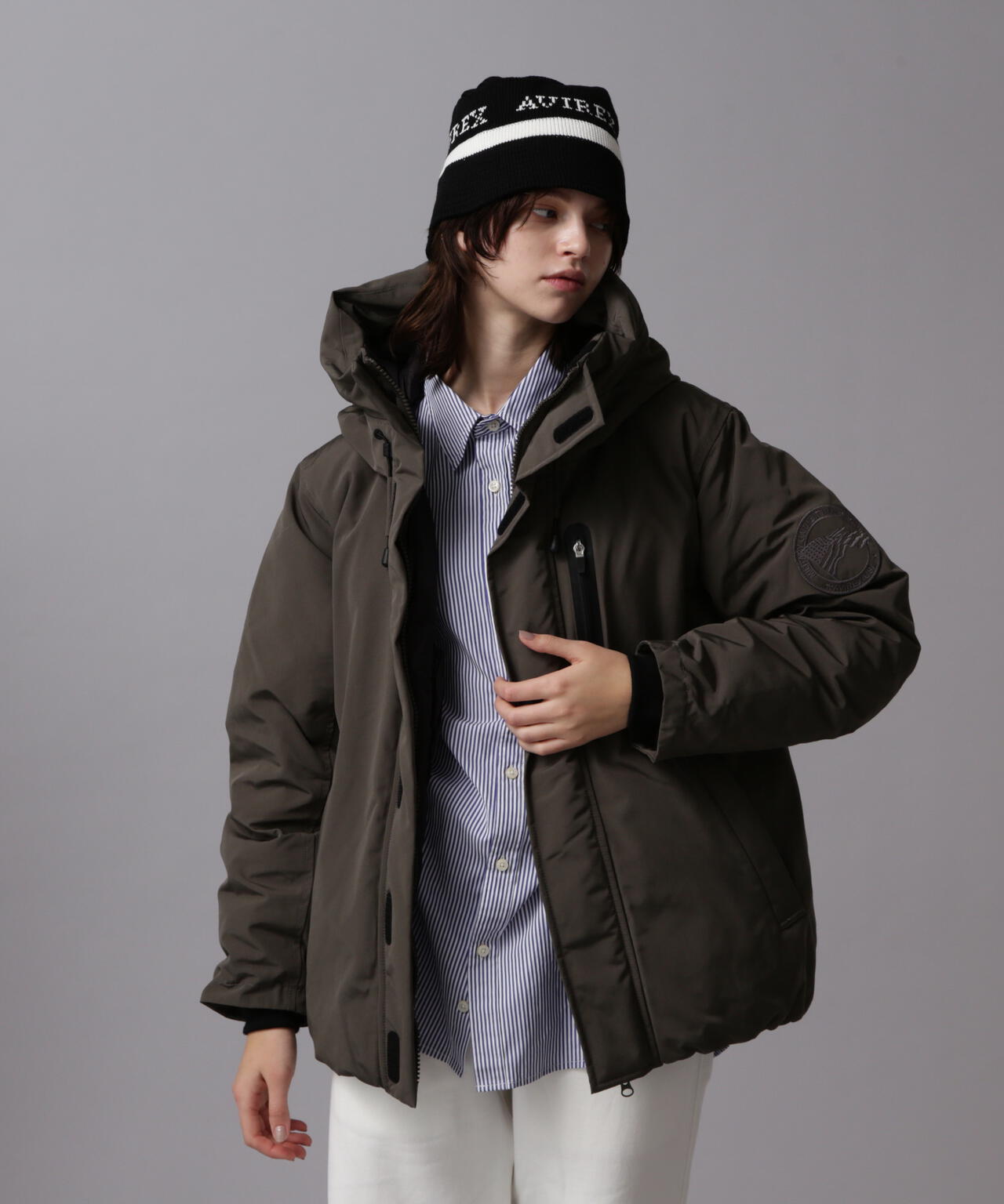 《WEB&DEPOT限定》MILITARY FUNCTION DOWN JACKET