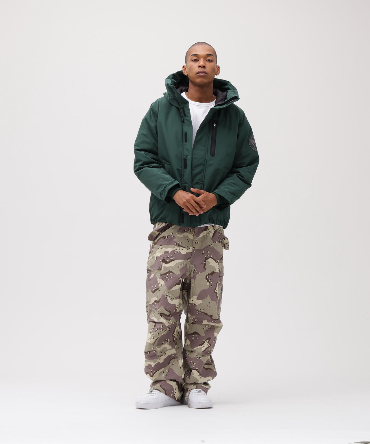《WEB&DEPOT限定》MILITARY FUNCTION DOWN JACKET
