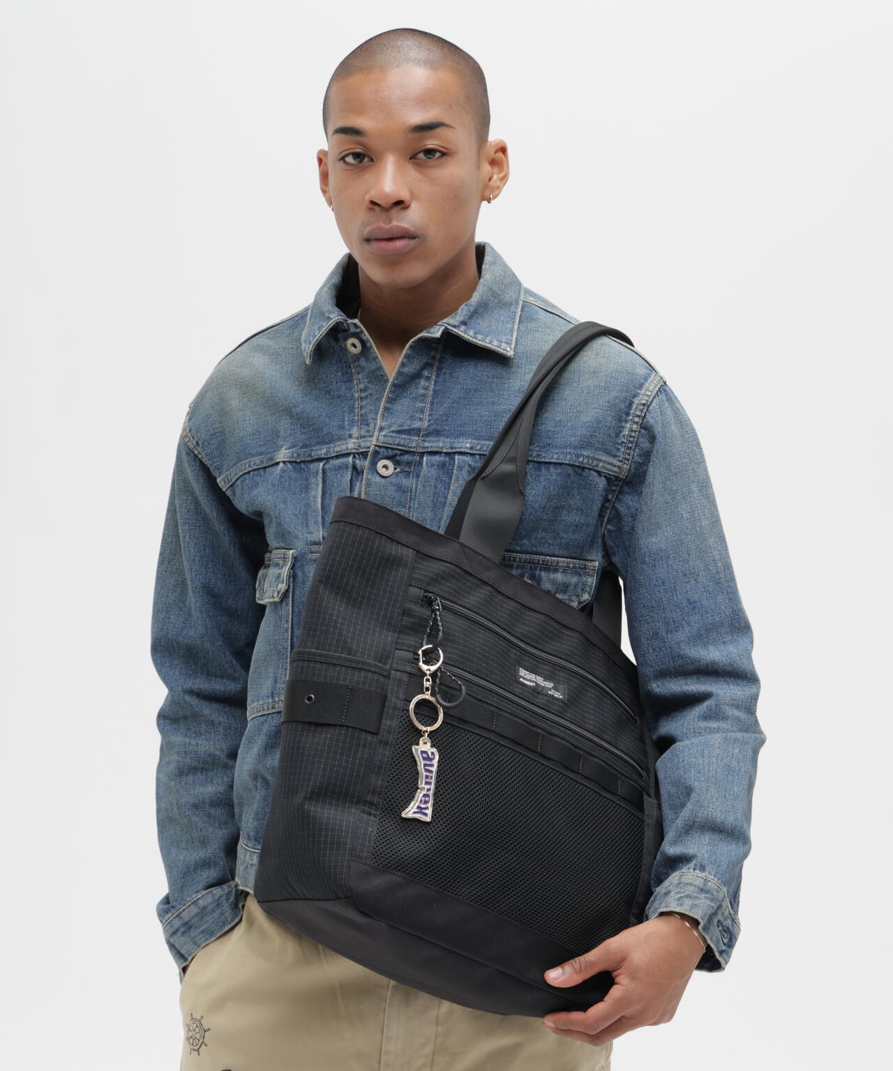 AVIREX LOGO KEY HOLDER