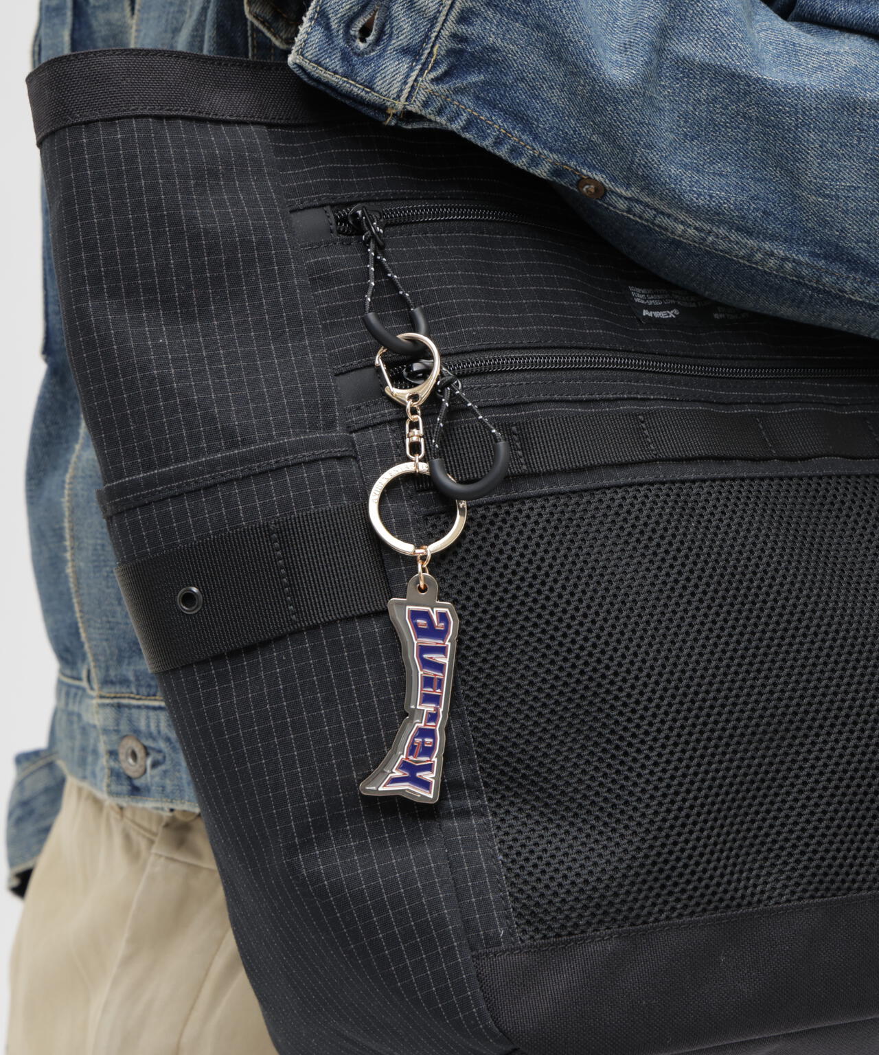AVIREX LOGO KEY HOLDER