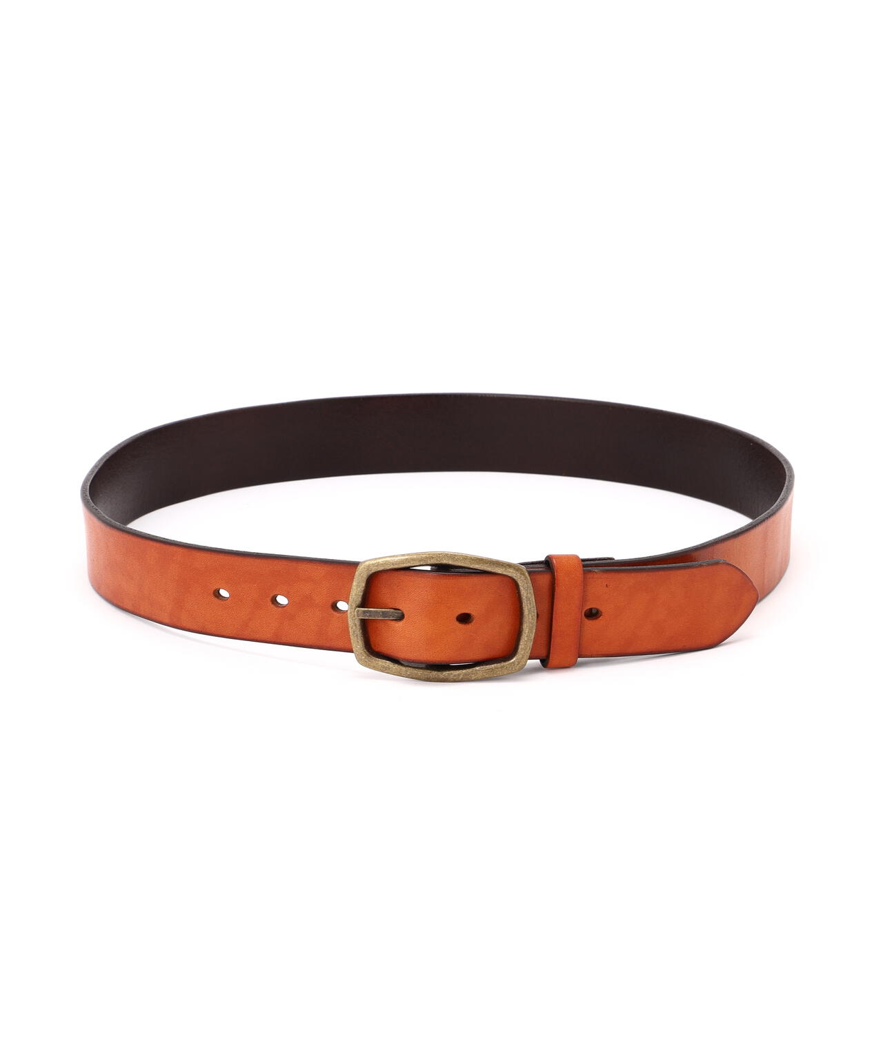 直営店限定》COW LEATHER BELT DOUBLE PIN | AVIREX（アヴィレックス