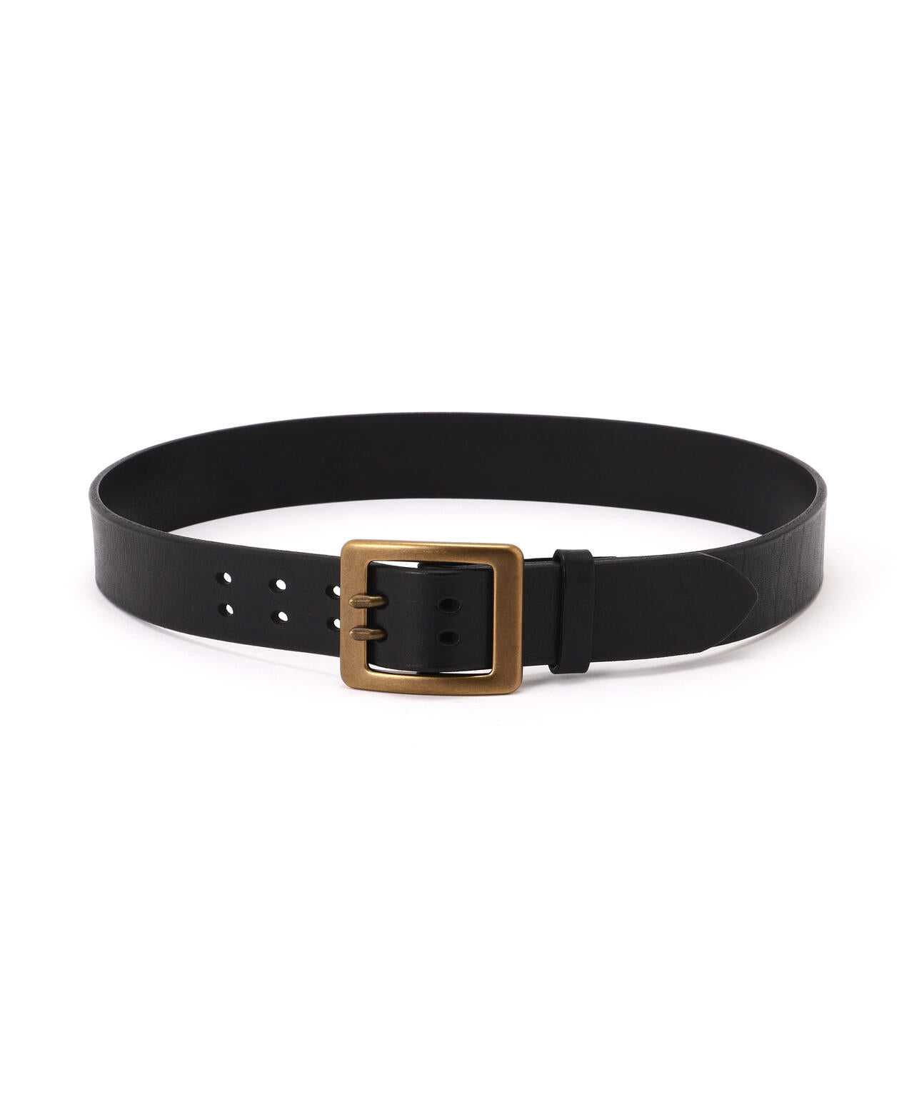 直営店限定》COW LEATHER BELT DOUBLE PIN | AVIREX（アヴィレックス
