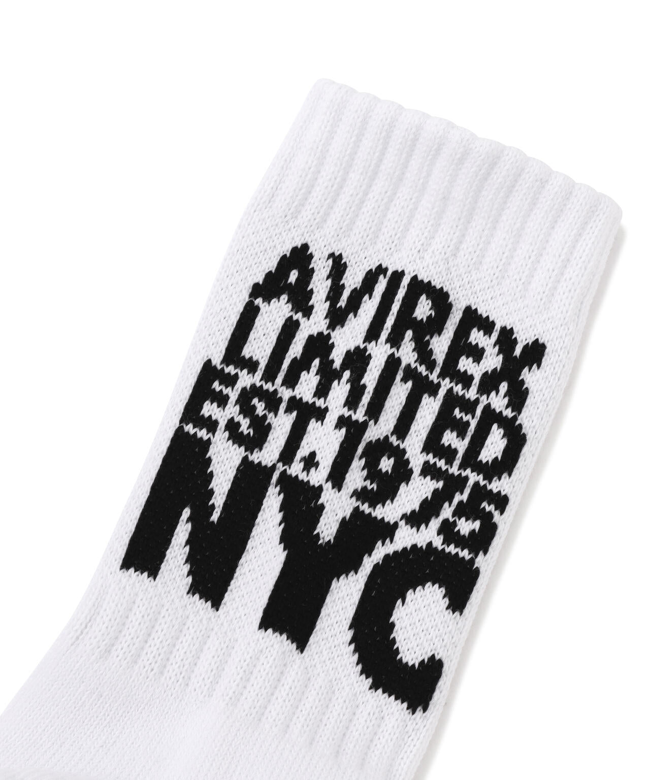 直営店限定》JACQUARD AVIREX NYC SOCKS | AVIREX（アヴィレックス