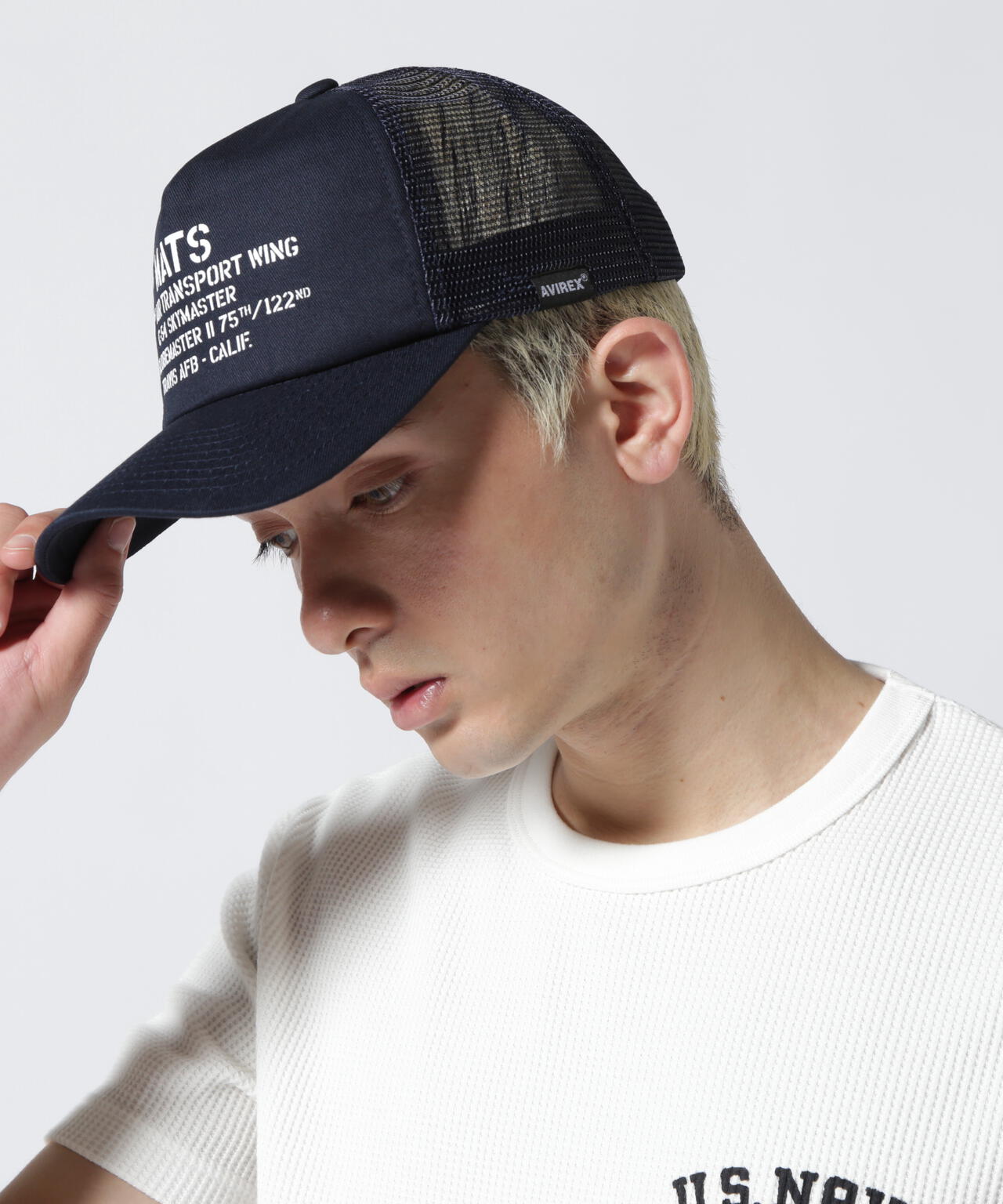 直営店限定》MESH CAP MATS | AVIREX（アヴィレックス） ｜【公式