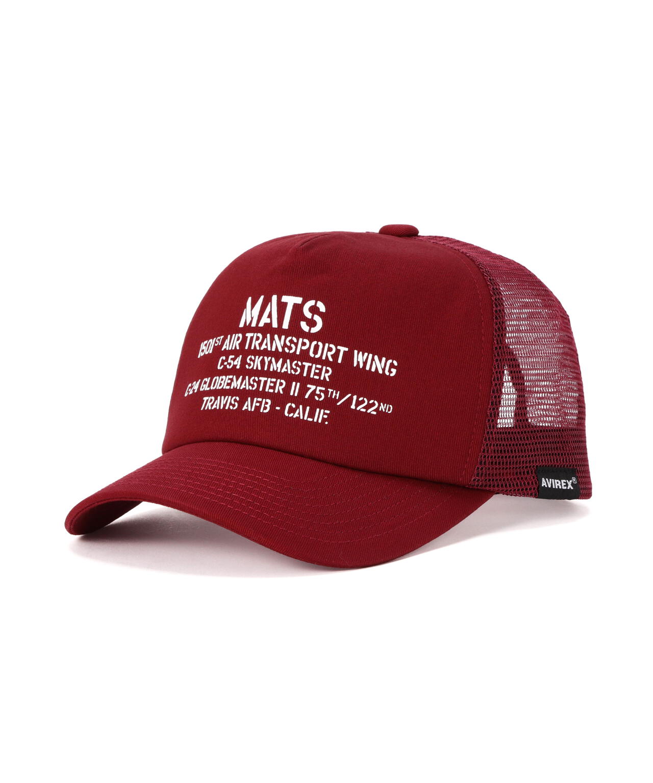 直営店限定》MESH CAP MATS | AVIREX（アヴィレックス） ｜【公式