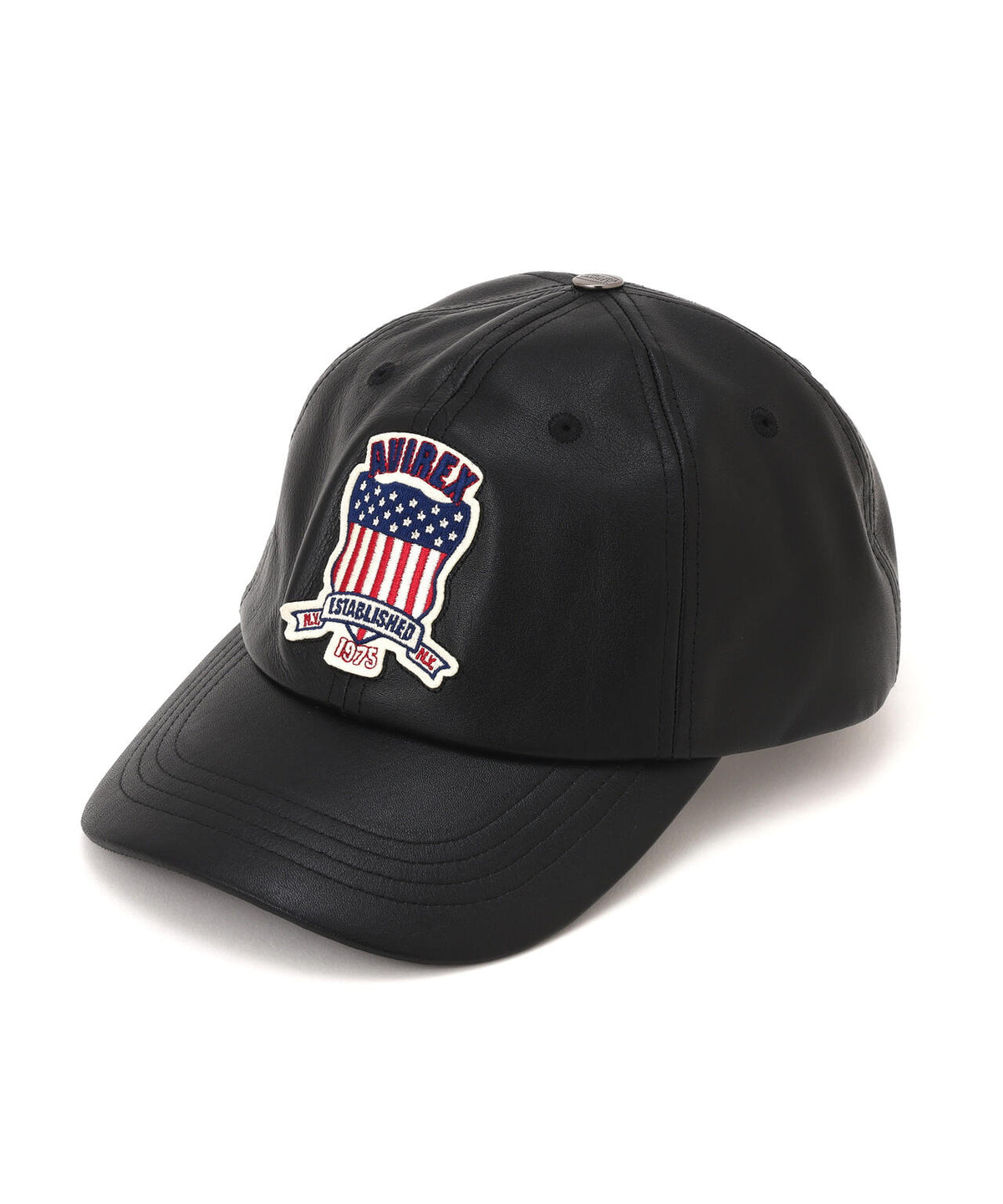VARSITY LEATHER CAP ”SIGNATURE LOGO”