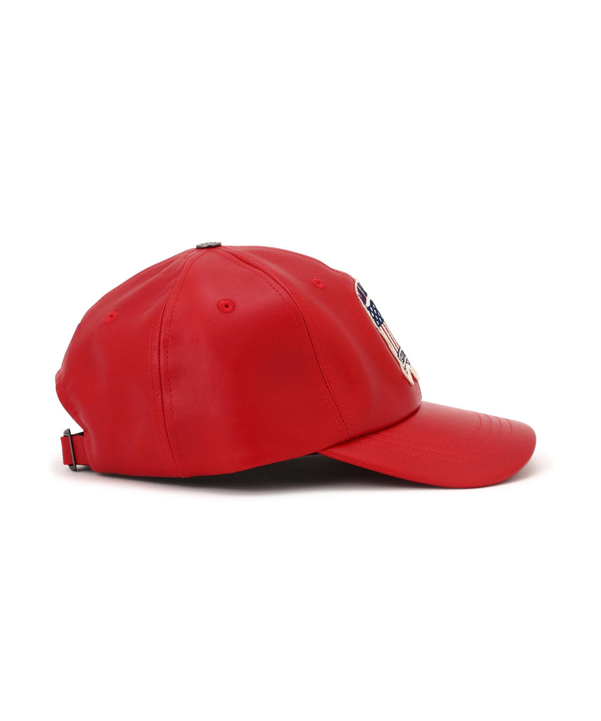 VARSITY LEATHER CAP ”SIGNATURE LOGO”