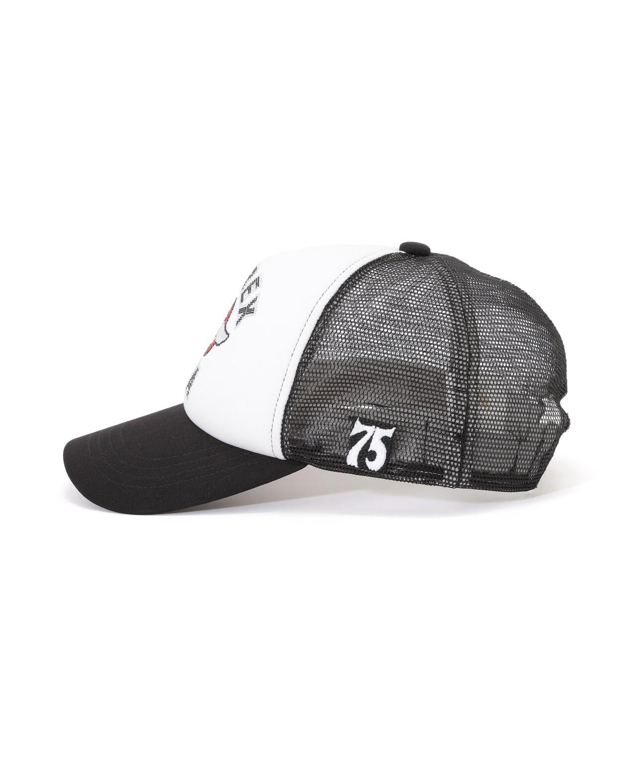 直営店限定】RHINESTONE VARSITY LOGO MESH CAP | AVIREX