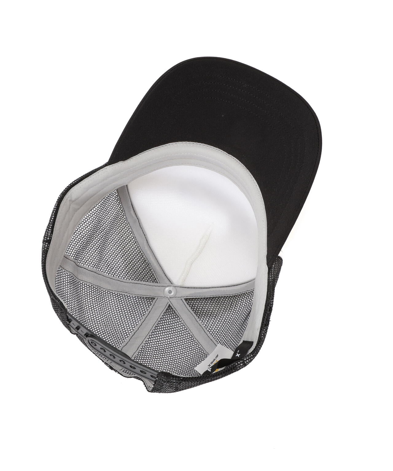 直営店限定】RHINESTONE VARSITY LOGO MESH CAP | AVIREX