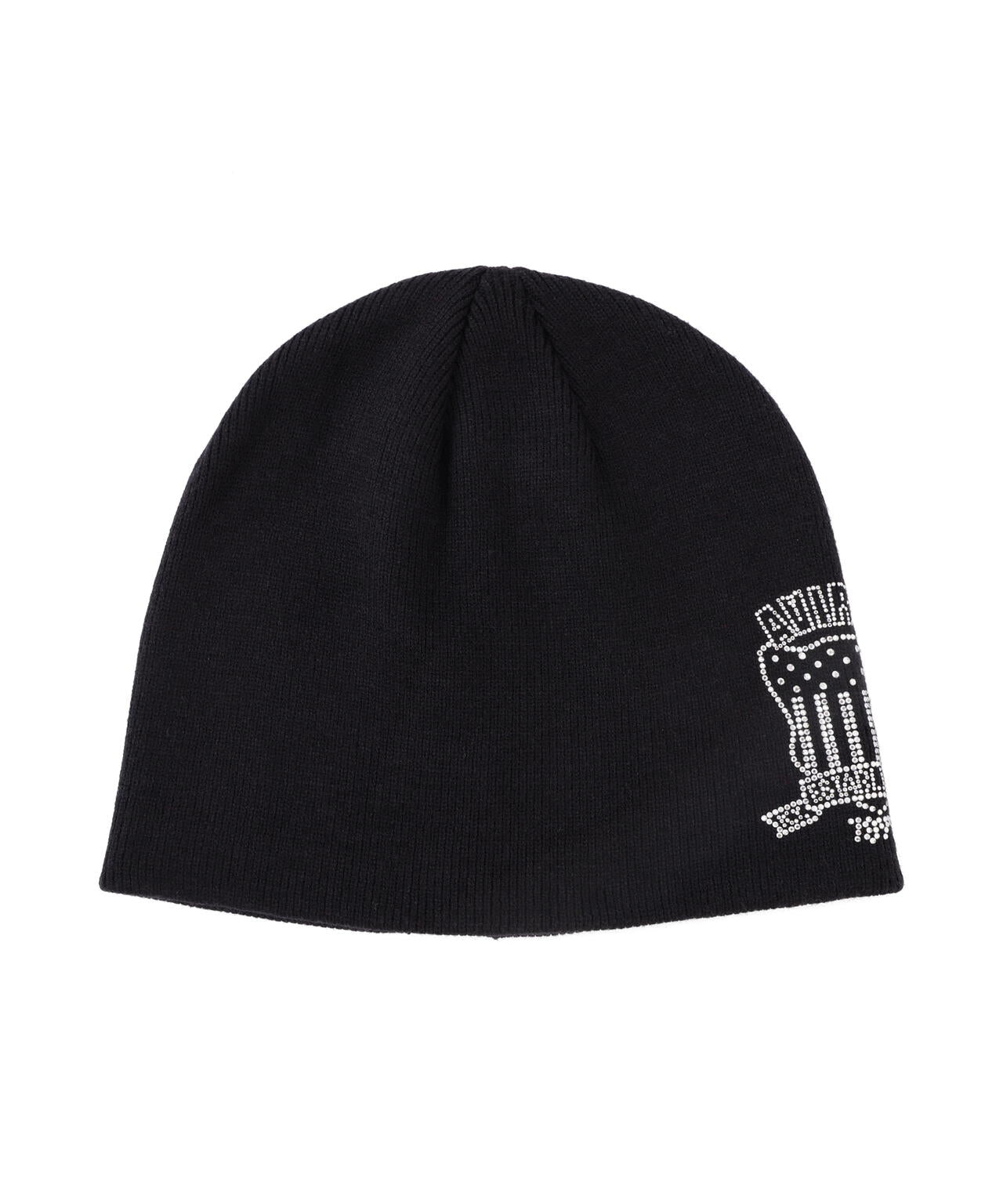 WOMAN/直営店限定》RHINESTONE VARSITY LOGO BEANIE | AVIREX