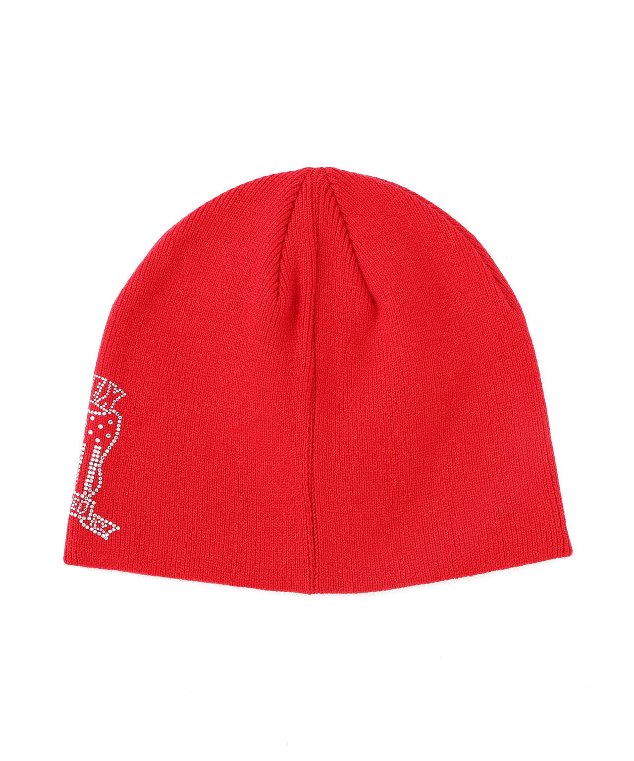 WOMAN/直営店限定》RHINESTONE VARSITY LOGO BEANIE | AVIREX