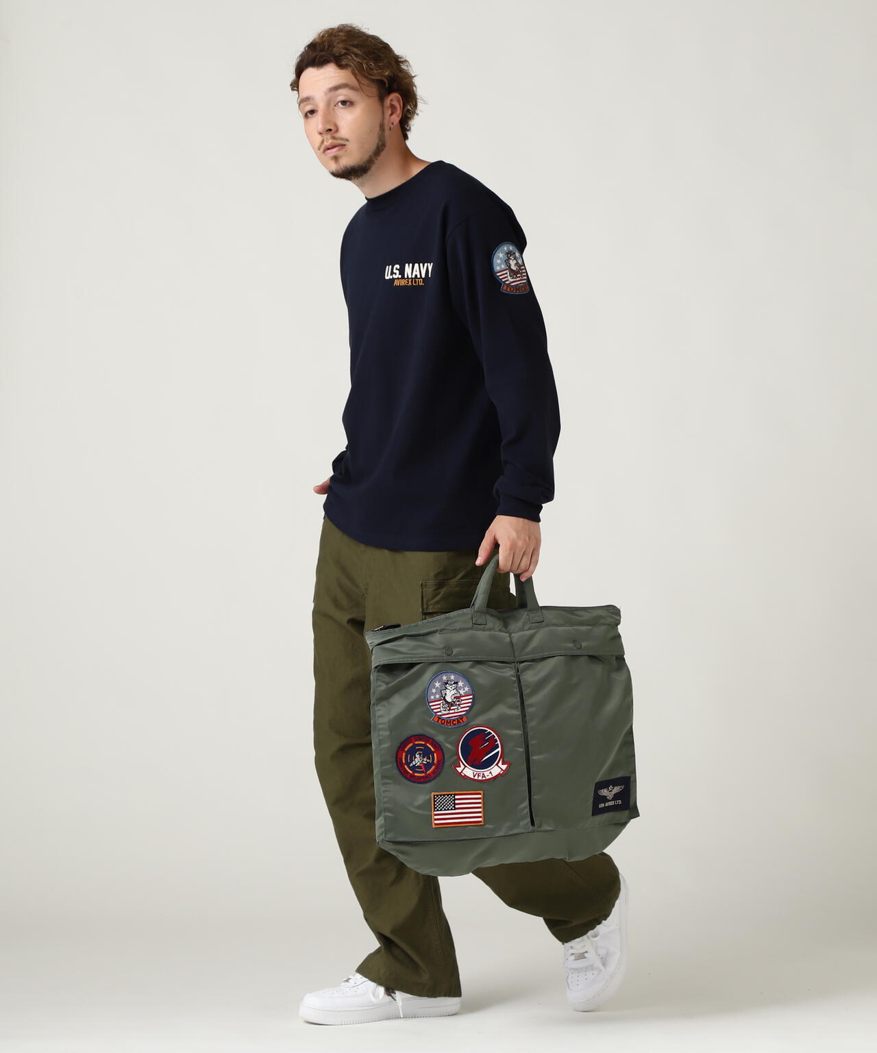 TOP GUN HELMET BAG | AVIREX（アヴィレックス） ｜【公式】通販mix