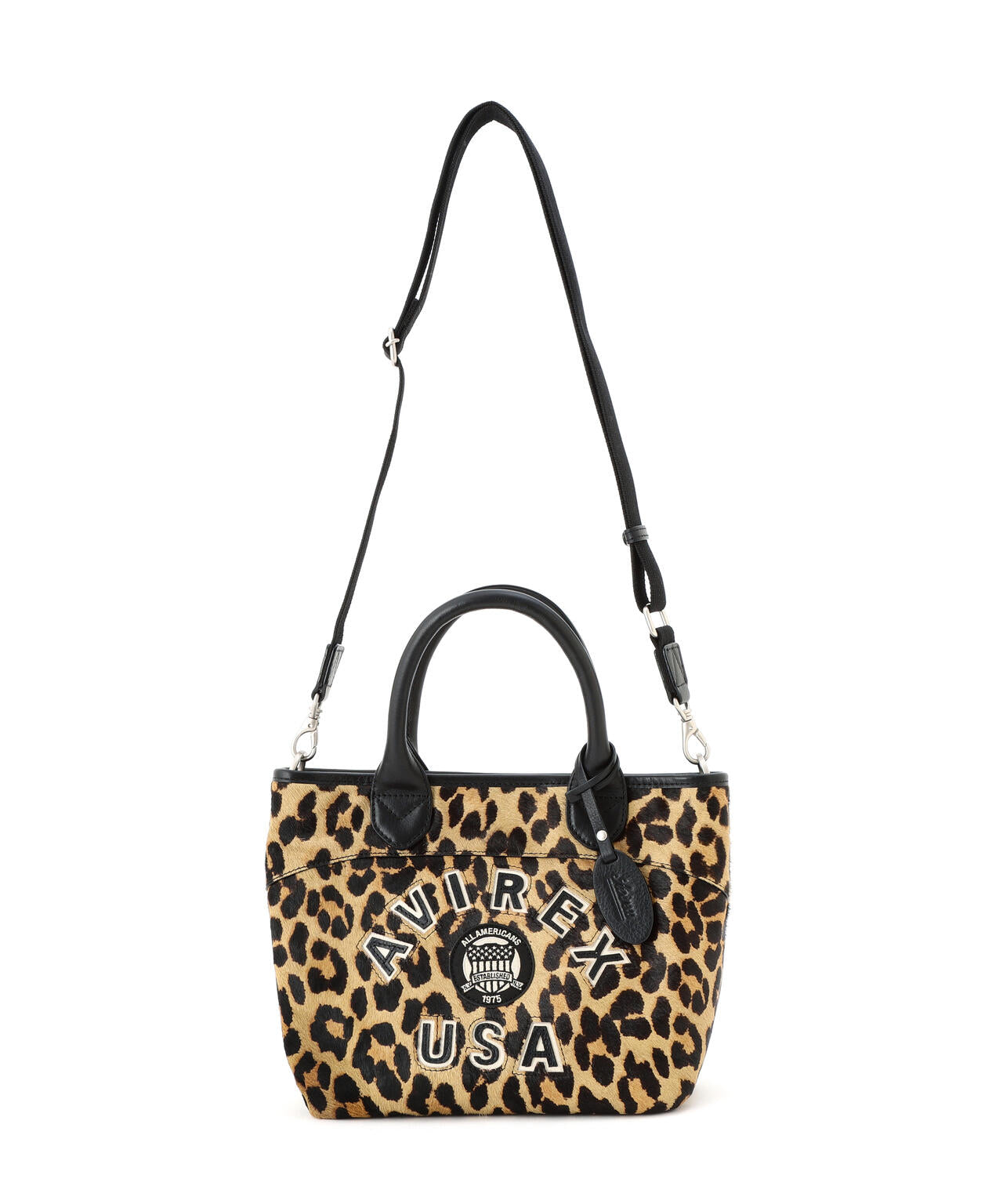 直営店限定》LX VARSITY LEATHER MINI TOTE BAG | AVIREX