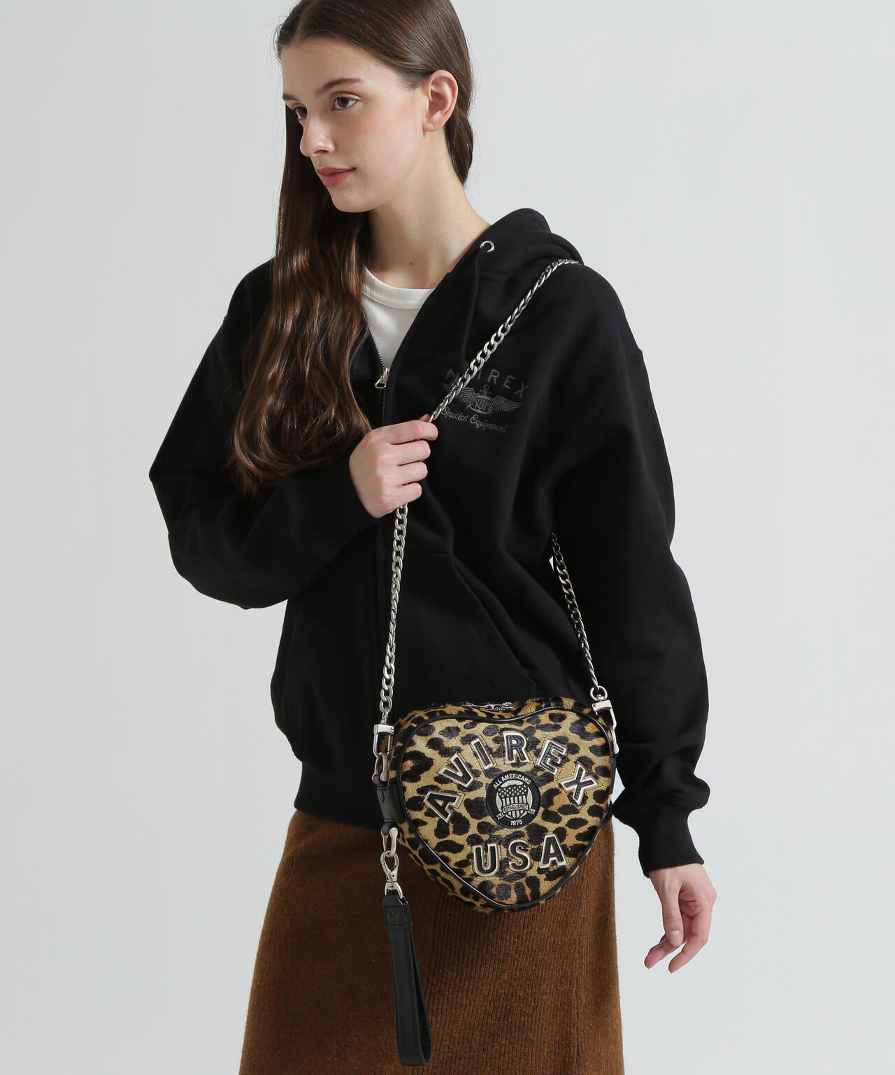 AVX5652LXブルトLTDHEARTCHAIN BAG | AVIREX