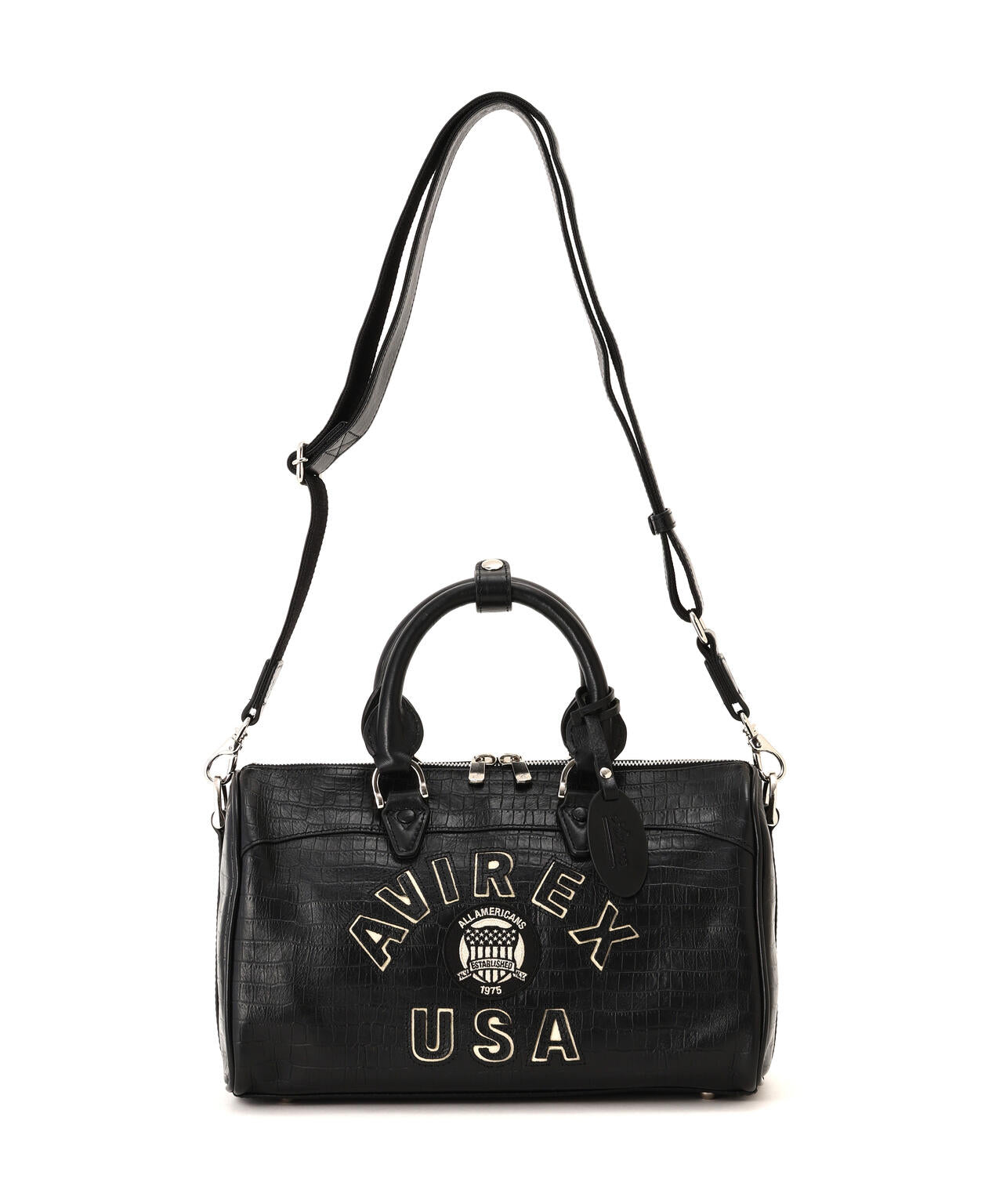 直営店限定》LX VARSITY LEATHER MINI DUFFLE BAG | AVIREX