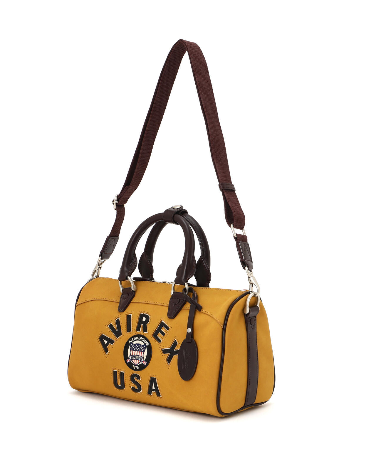 直営店限定》LX VARSITY LEATHER MINI DUFFLE BAG | AVIREX