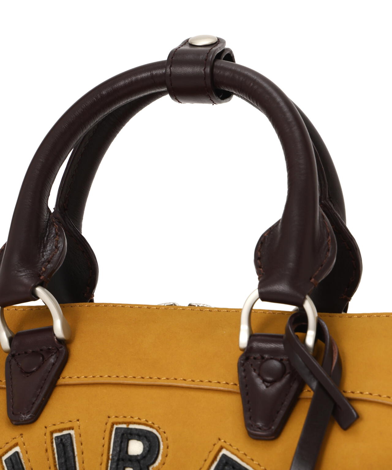 《直営店限定》LX VARSITY LEATHER MINI DUFFLE BAG