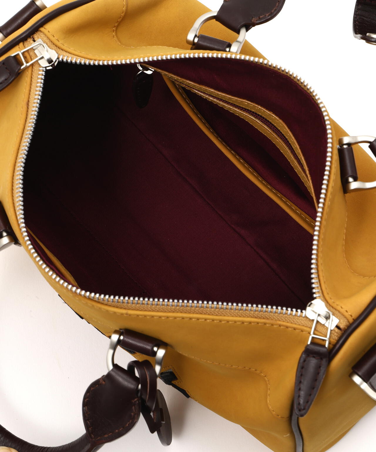 《直営店限定》LX VARSITY LEATHER MINI DUFFLE BAG