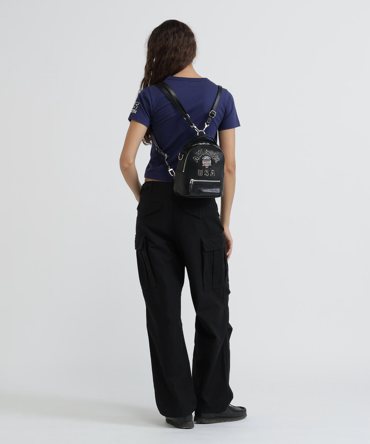 直営店限定》VARSITY LEATHER MINI BACKPACK/AVX 5653 | AVIREX
