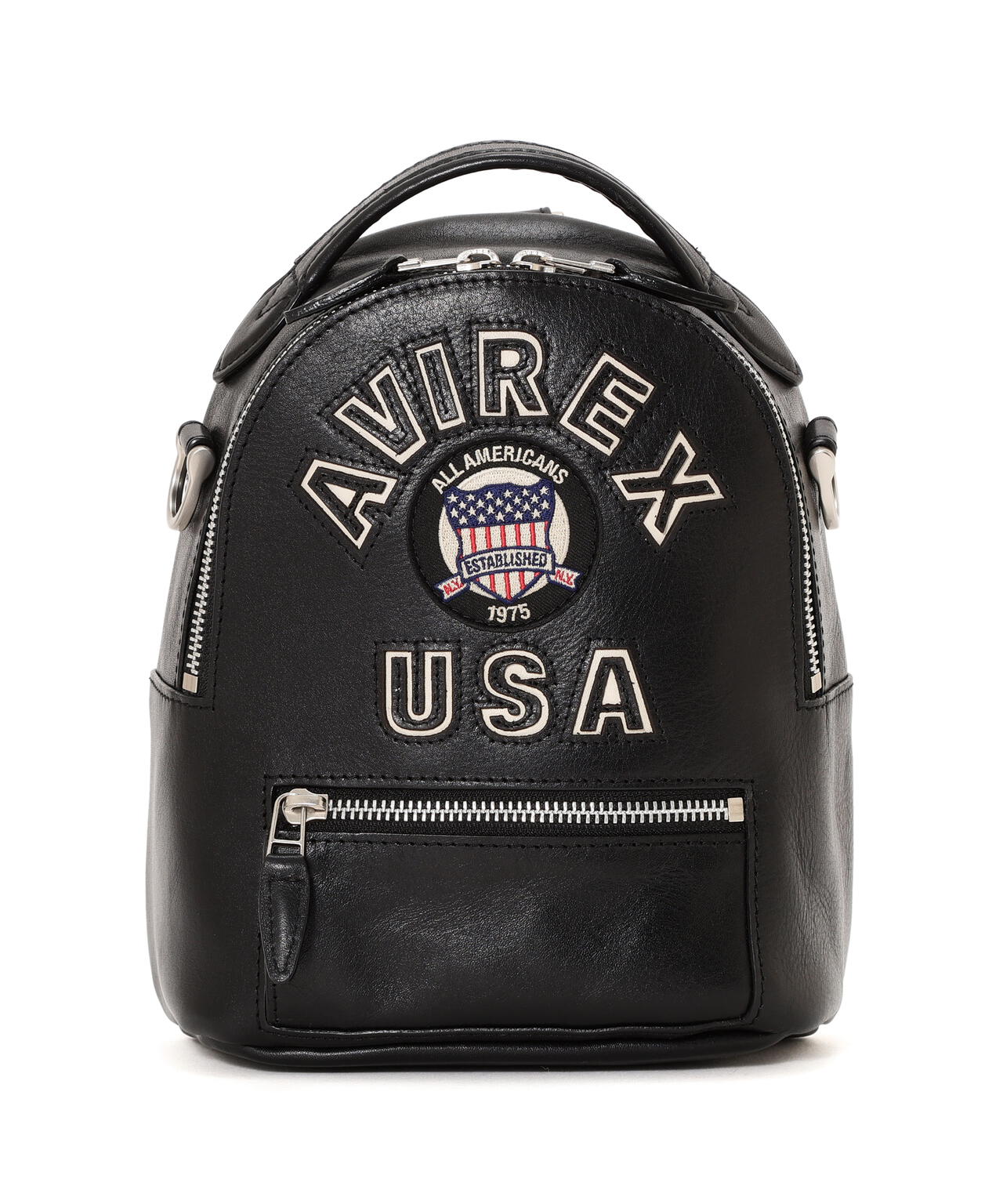 直営店限定》VARSITY LEATHER MINI BACKPACK/AVX 5653