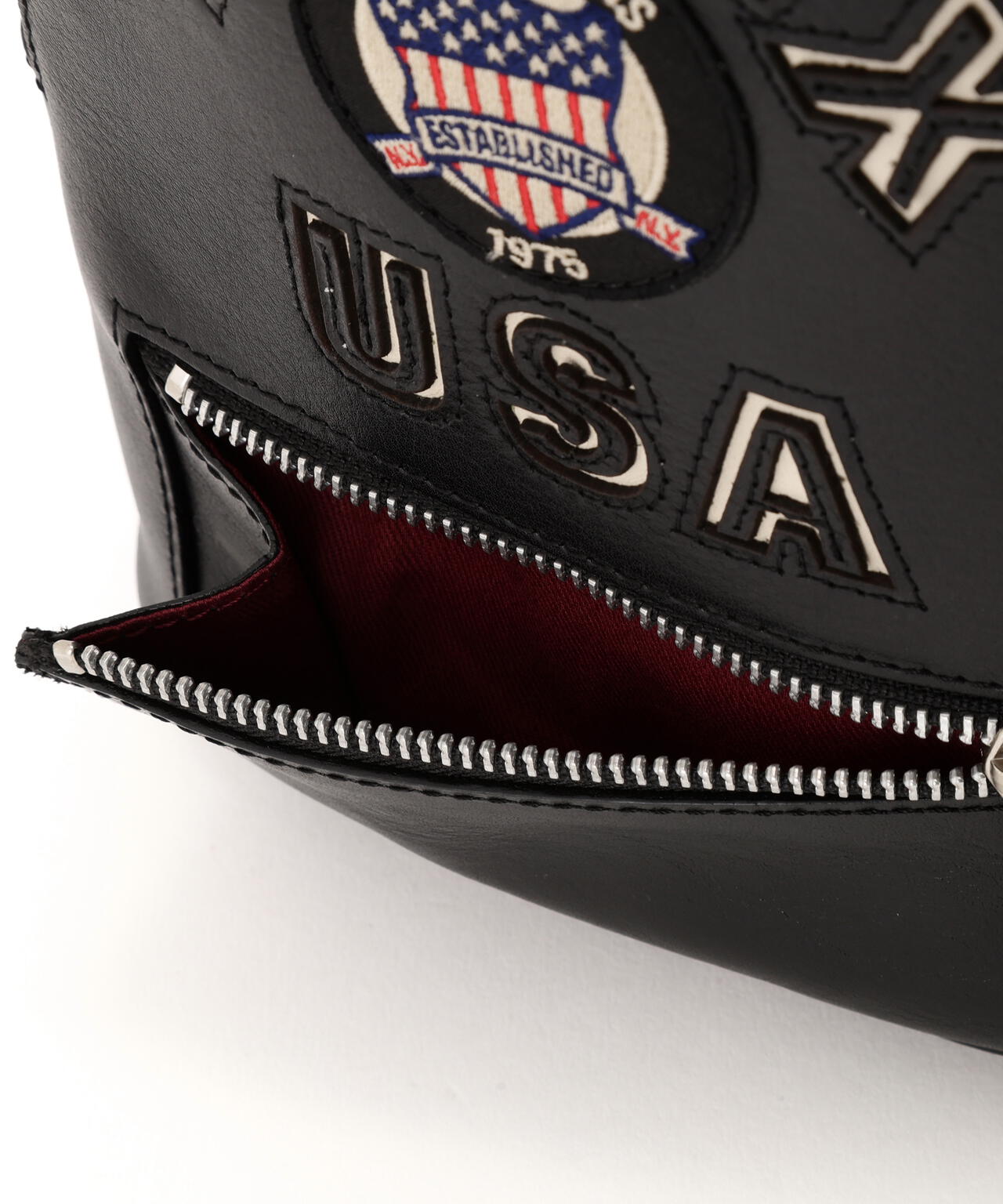 《直営店限定》VARSITY LEATHER MINI BACKPACK/AVX 5653