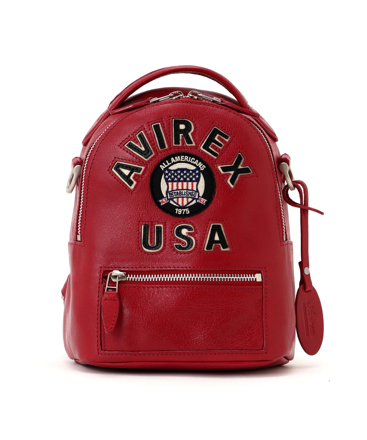 直営店限定》VARSITY LEATHER MINI BACKPACK/AVX 5653 | AVIREX