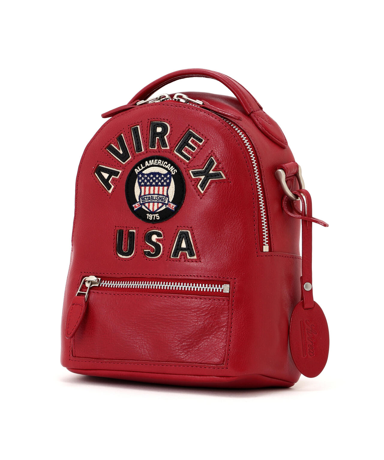 直営店限定》VARSITY LEATHER MINI BACKPACK/AVX 5653 | AVIREX