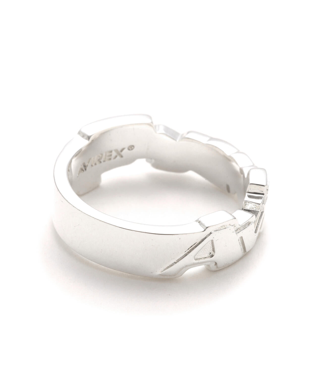 《AVIREX by J.H.M CO.，LTD.》GOALERS SIGNATURE LOGO RING