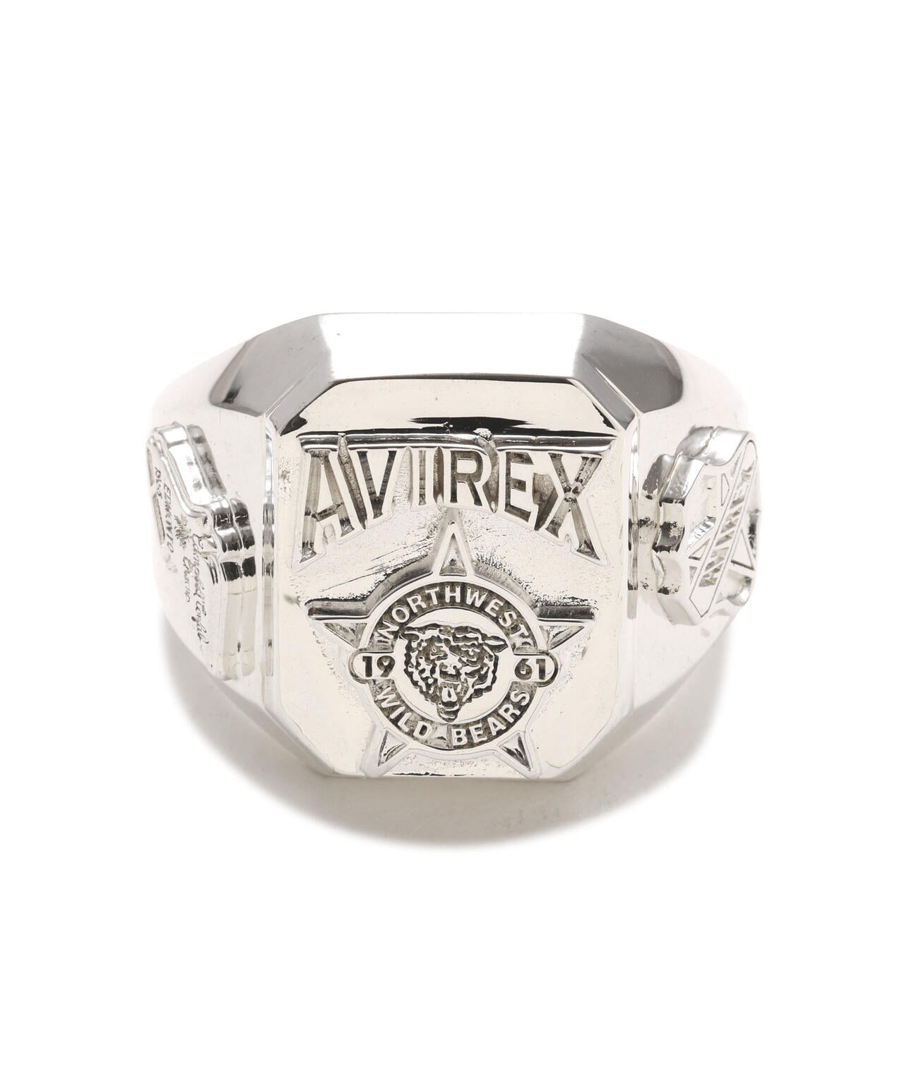 AVIREX by J.H.M CO.，LTD.》VARSITY ARCHIVES WILD BEAR SIGNET RING