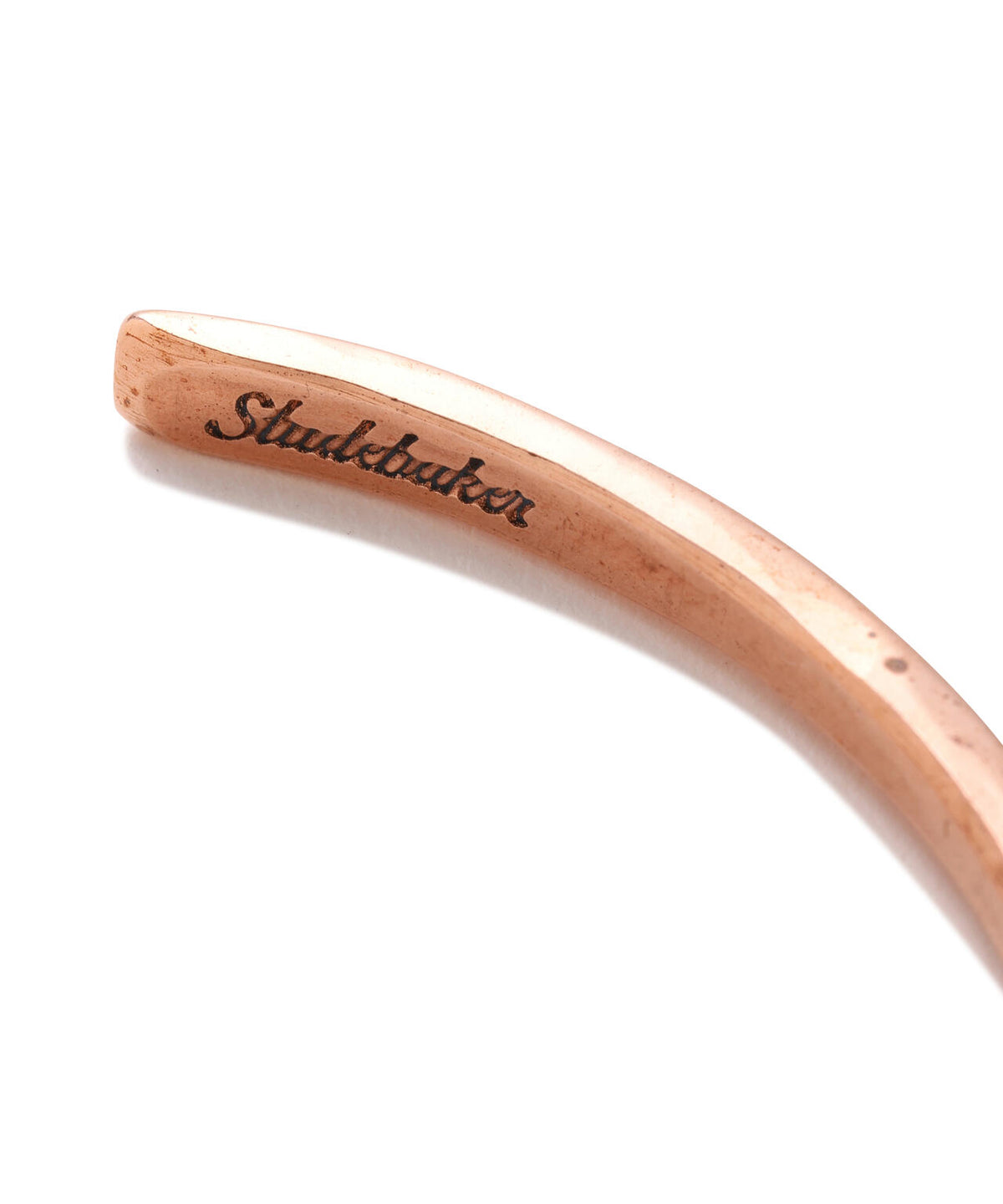 《AVIREX × STUDEBAKER METALS》WORKSHOP CUFF BANGLE ”STAINLESS POLISH”