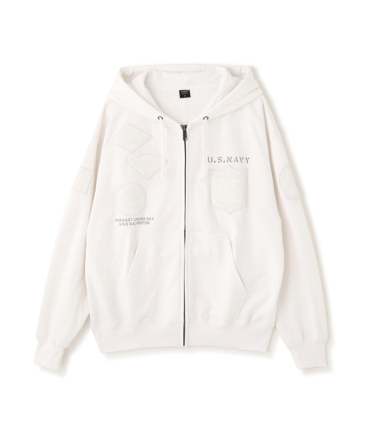 《WEB&DEPOT限定》TOPGUN SWEAT ZIP HOODIE