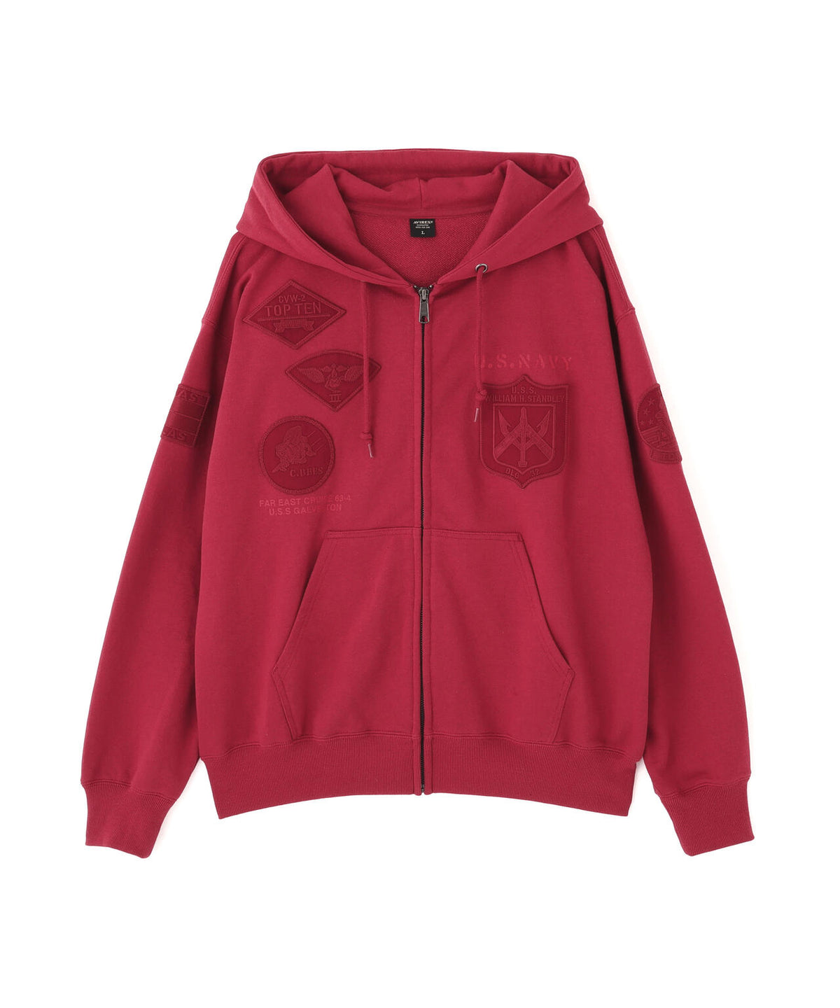 《WEB&DEPOT限定》TOPGUN SWEAT ZIP HOODIE