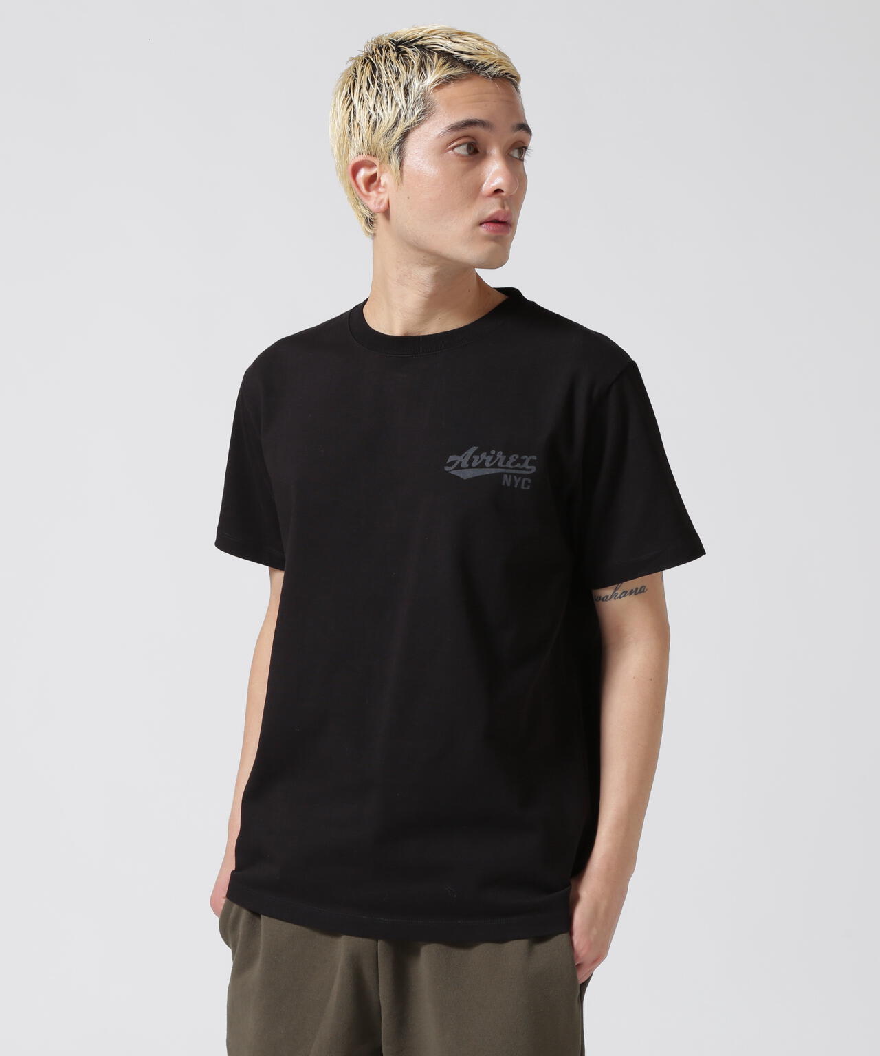 《WEB&DEPOT限定》S/S CREW NECK T STAR SPANGLED BANNER/クルーネック Tシャツ 星条旗