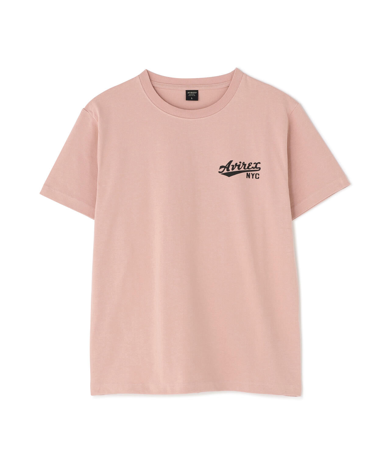 限定品❗️AVIREX アビレックス Tシャツ 星条旗 ピンク 2XL 美品 WEB&DEPOT限定》S/S CREW NECK T STAR SPANGLED BANNER/クルーネック T