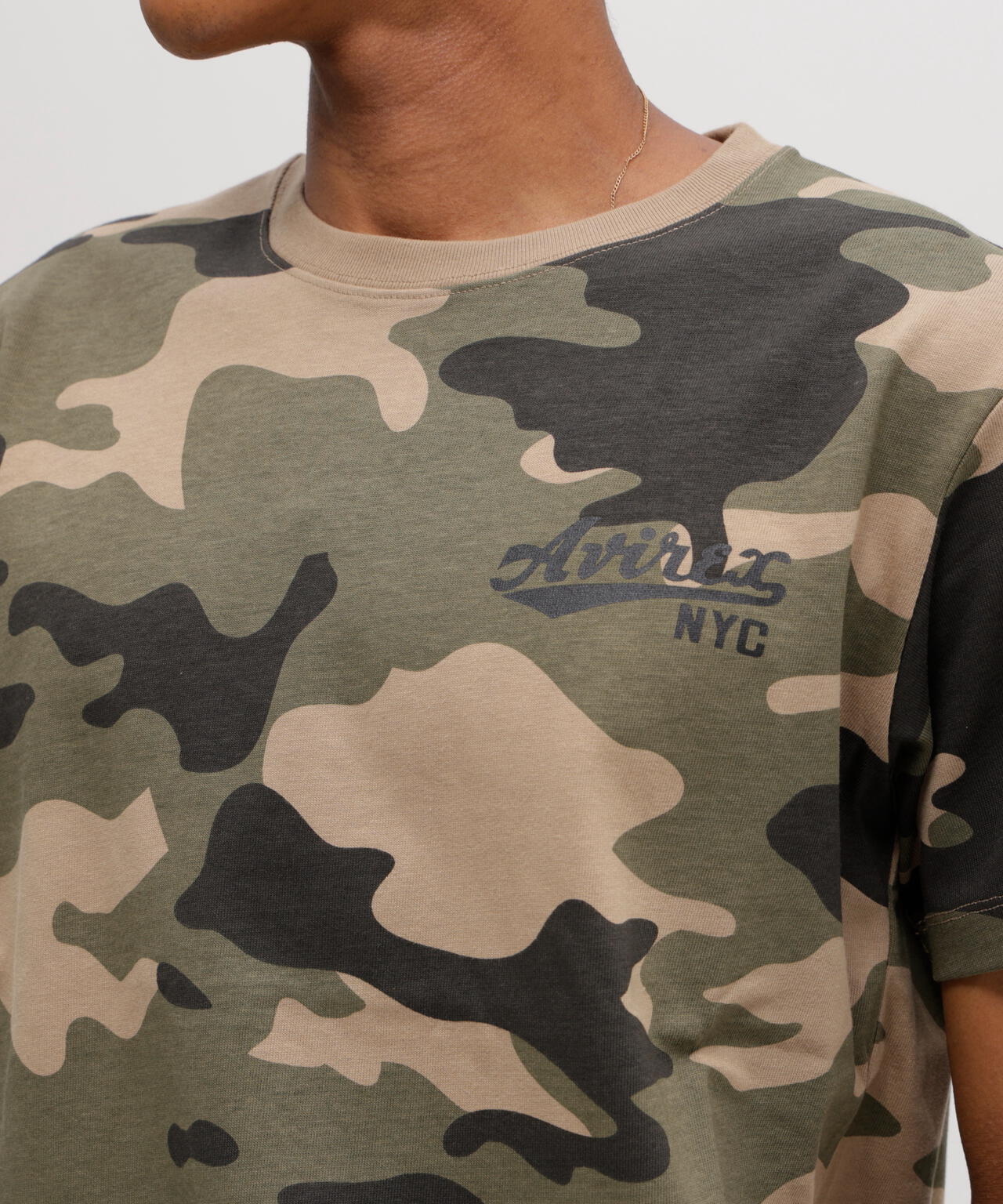 《WEB&DEPOT限定》S/S CREW NECK T STAR SPANGLED BANNER/クルーネック Tシャツ 星条旗