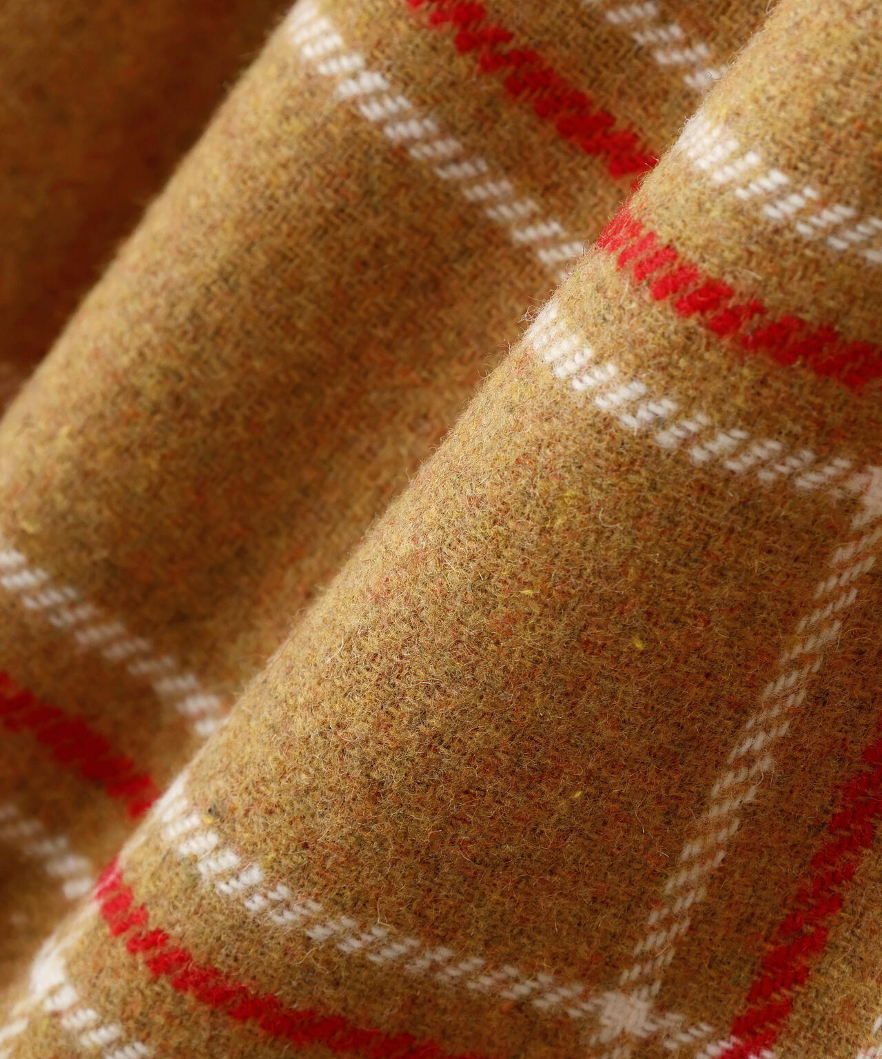 【直営店限定】ウールチェック ワイドパンツ/WOOL CHECK WIDE PANT