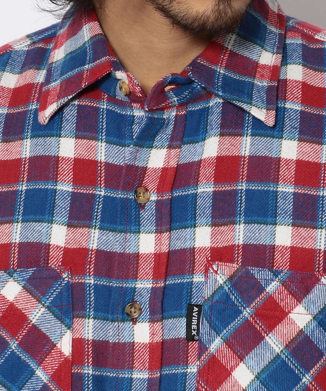 長袖 ヴィエラチェックシャツ【DAILY/デイリー】/CHECK SHIRT