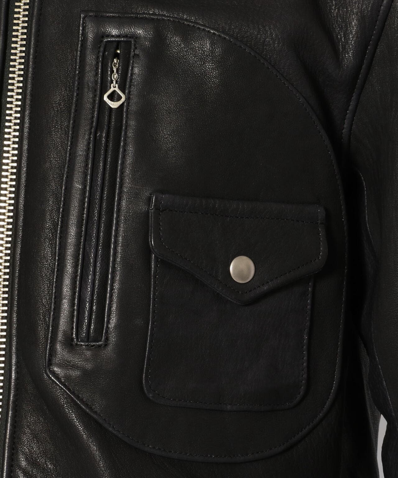 【直営限定】D-ポケ レザージャケット/D-POCKET DEER LEATHER JACKET