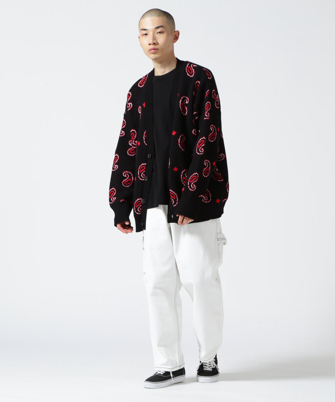 WHITELAND/ホワイトランド/PAISLEY CARDIGAN/ペイズリーカーディガン