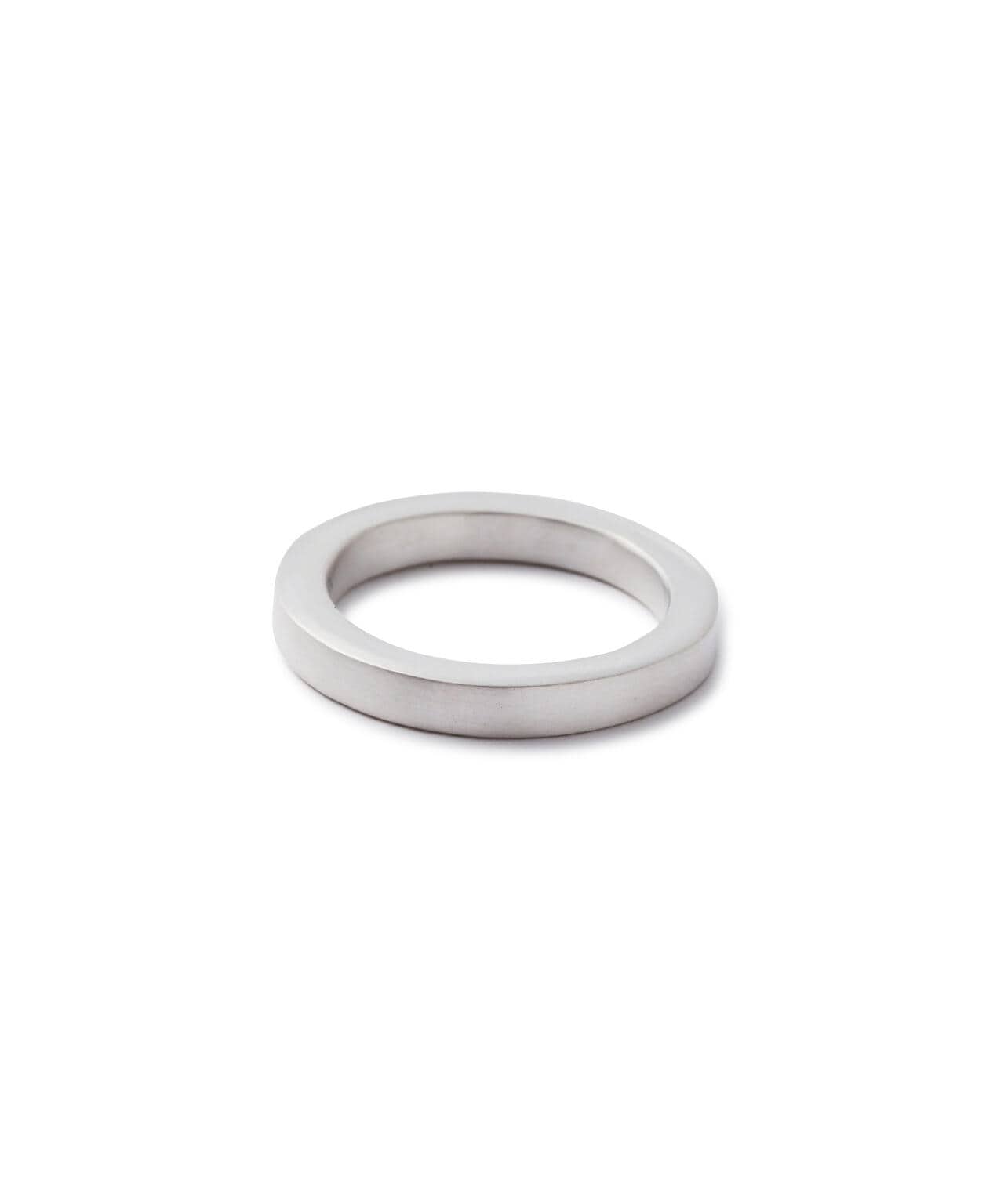 20/80/トゥエンティーエイティー/STERLING SILVER SQUARE RING 3mm