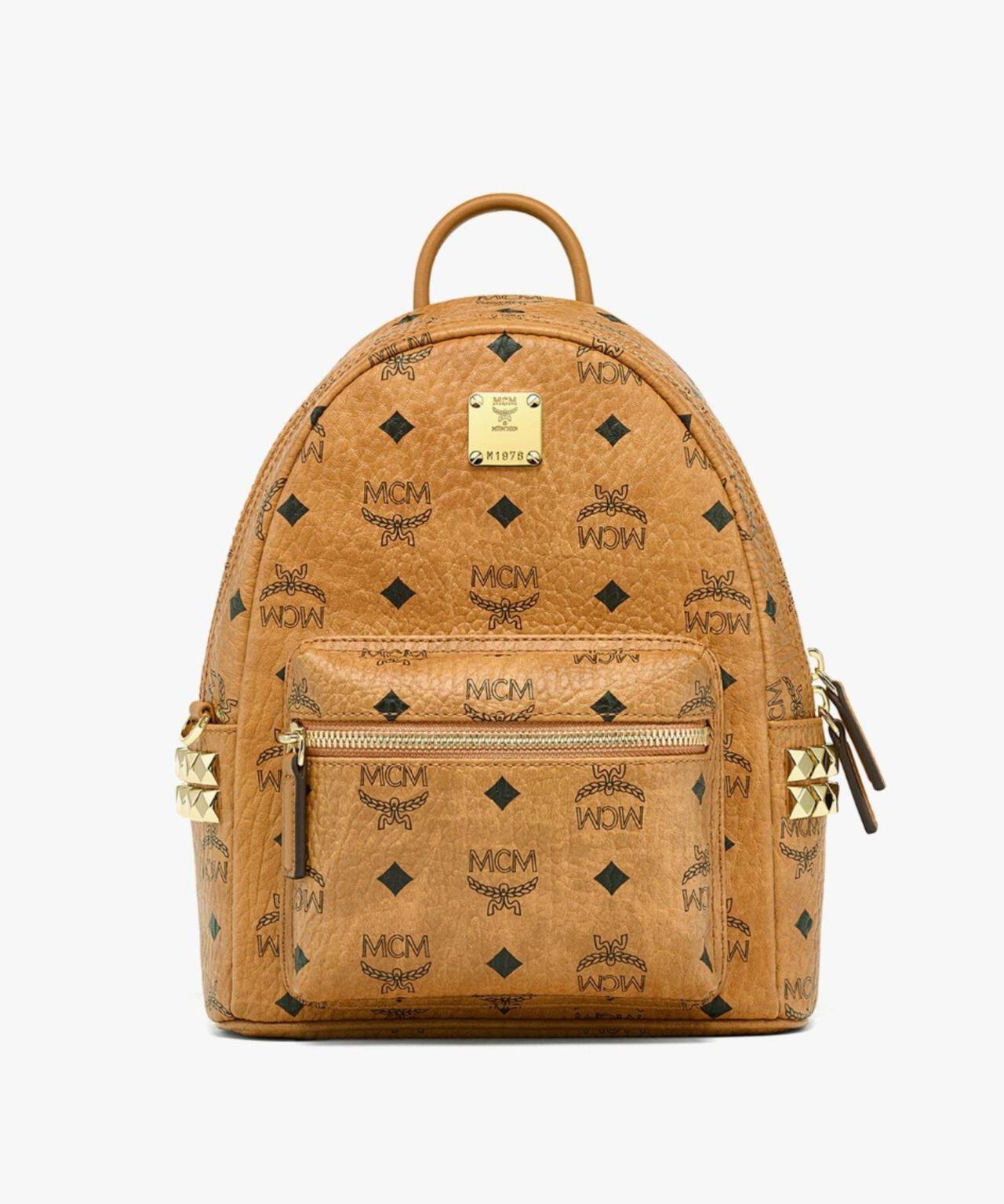MCM スターク スタッズ ミニ バックパック リュック ブラウン MCM/エムシーエム/Stark サイドスタッズ バックパック/MINI | L.H.P