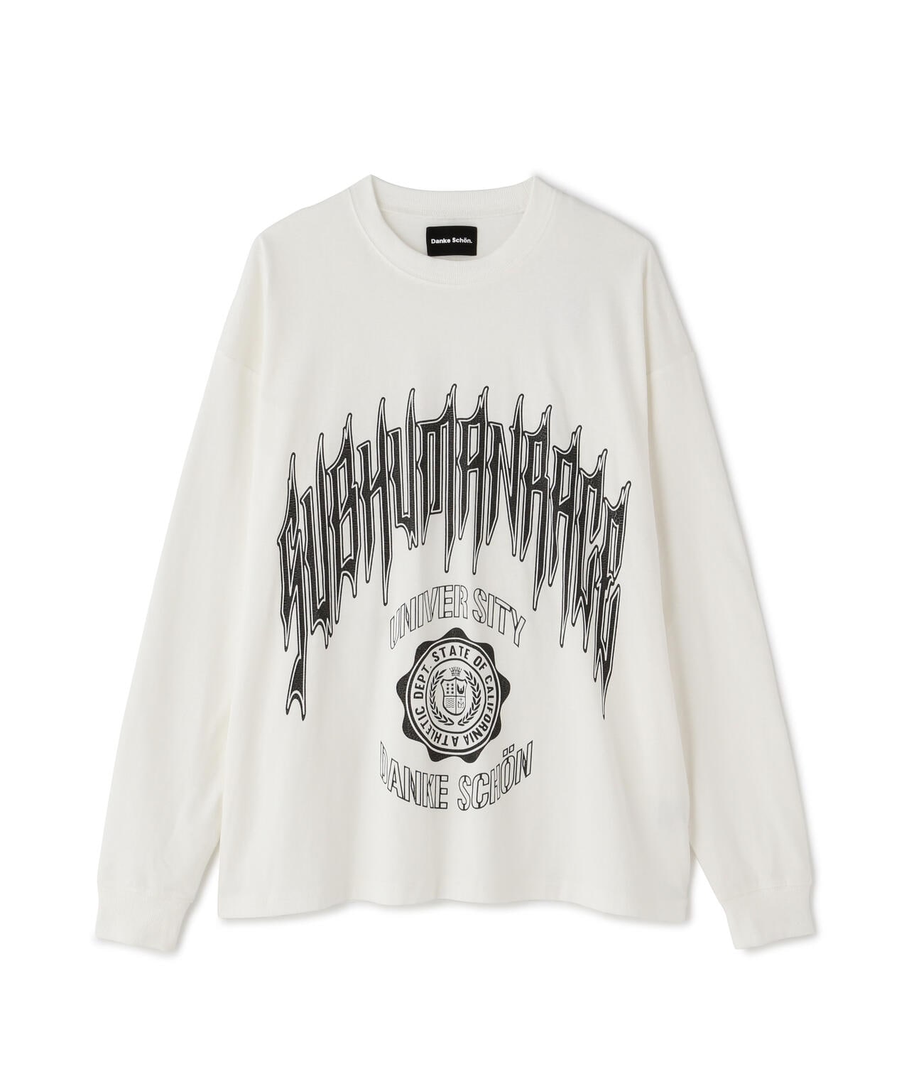 WEB&DEPOT限定】DankeSchon/SUBHUMAN LST/ロゴロングスリーブT